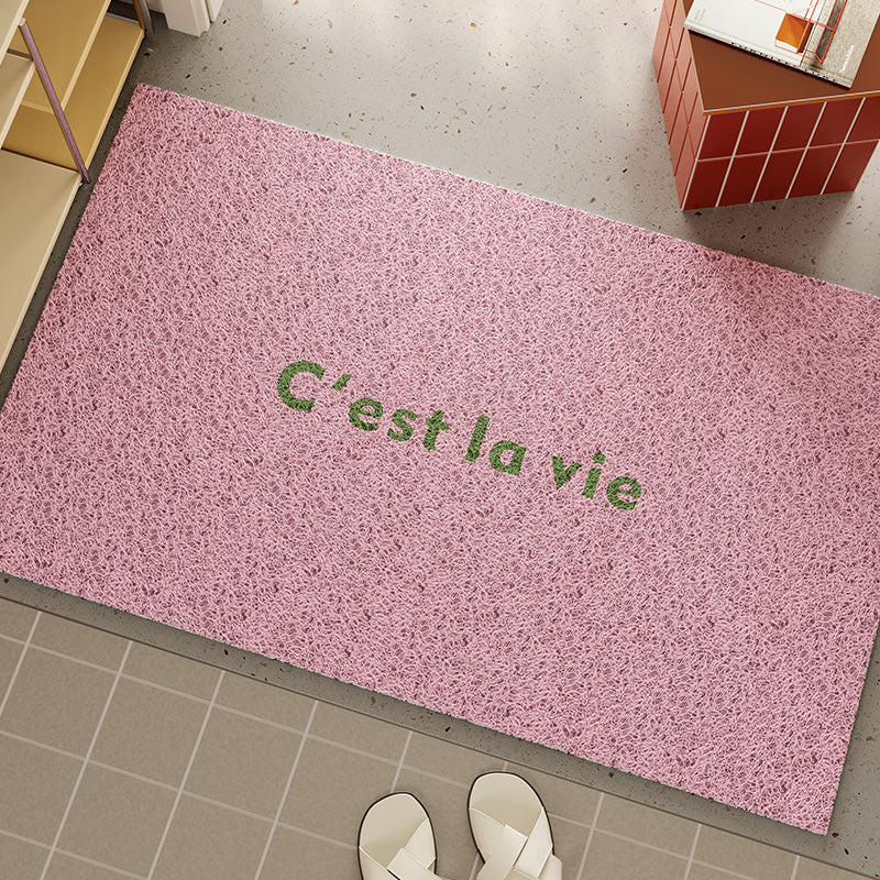 メッセージカラフル玄関マット kocol