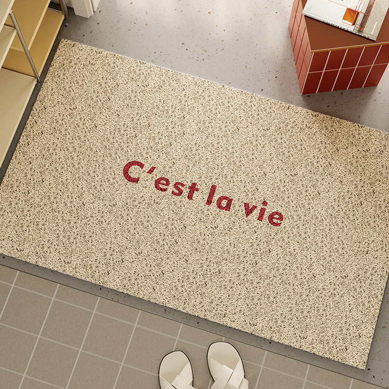 メッセージカラフル玄関マット kocol