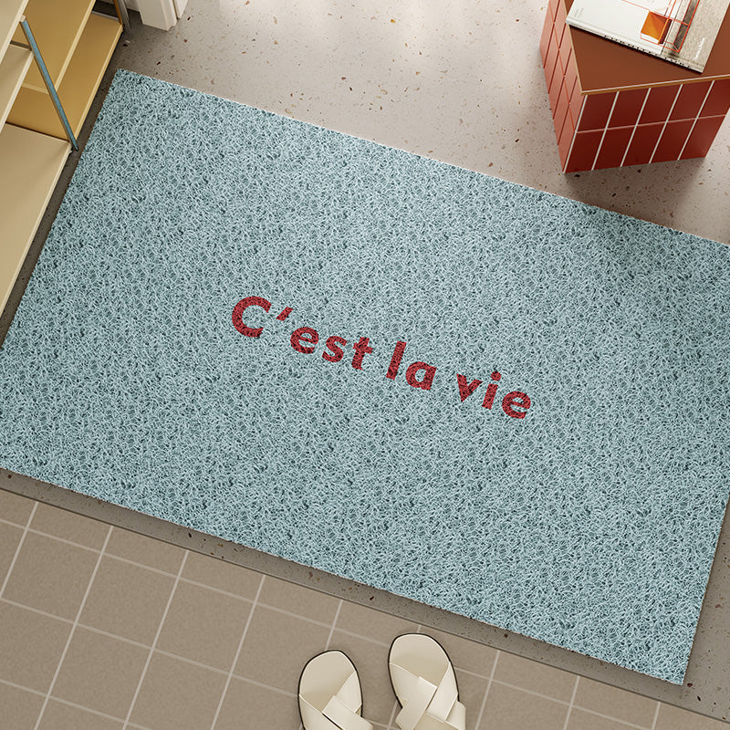 メッセージカラフル玄関マット kocol