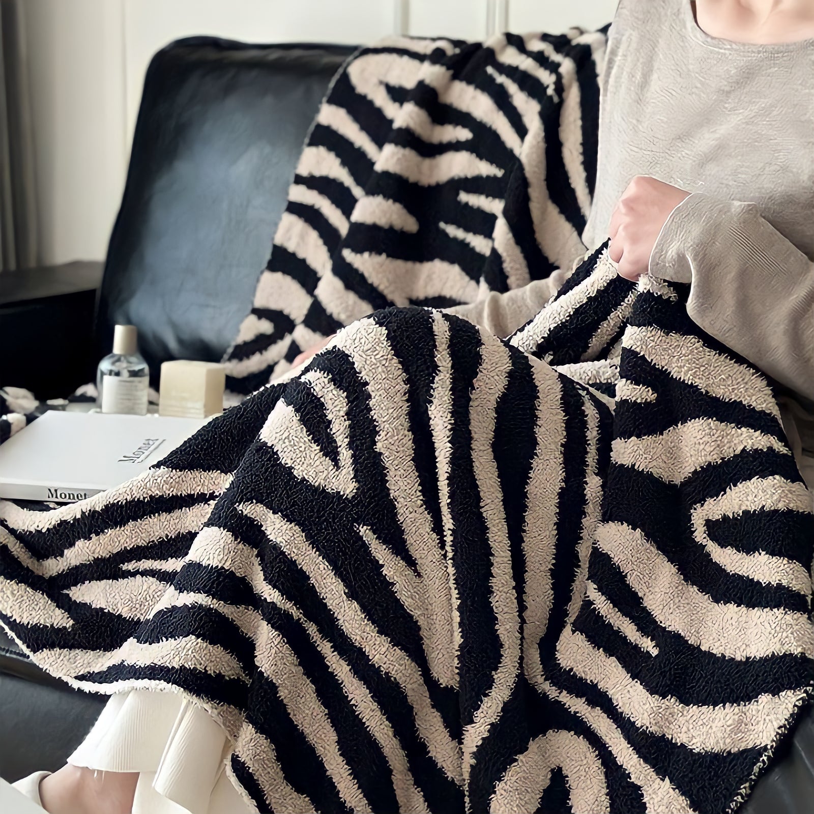 Zebra Pattern Blanket
