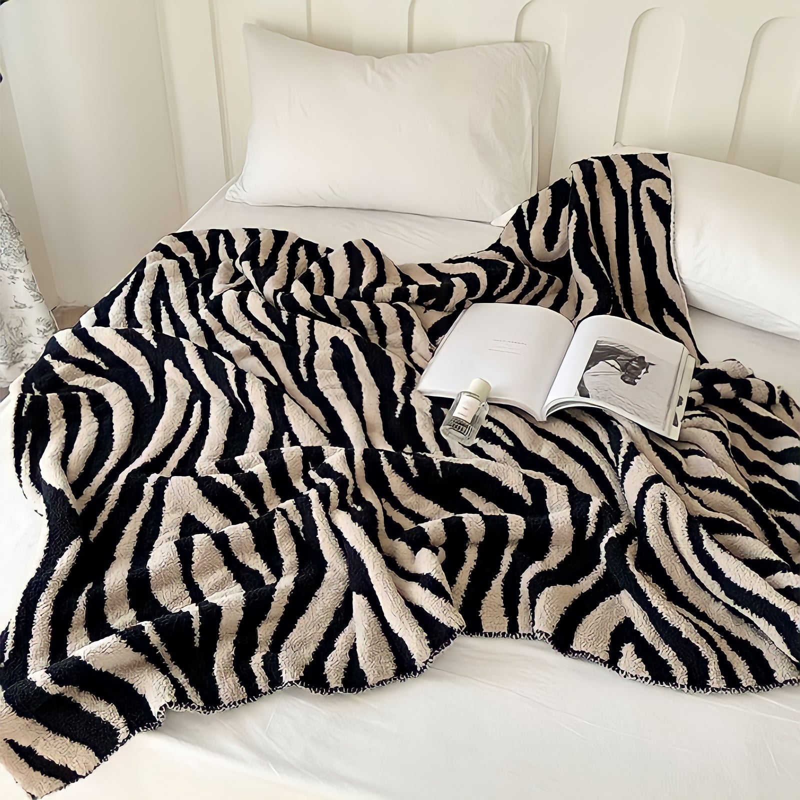 Zebra Pattern Blanket
