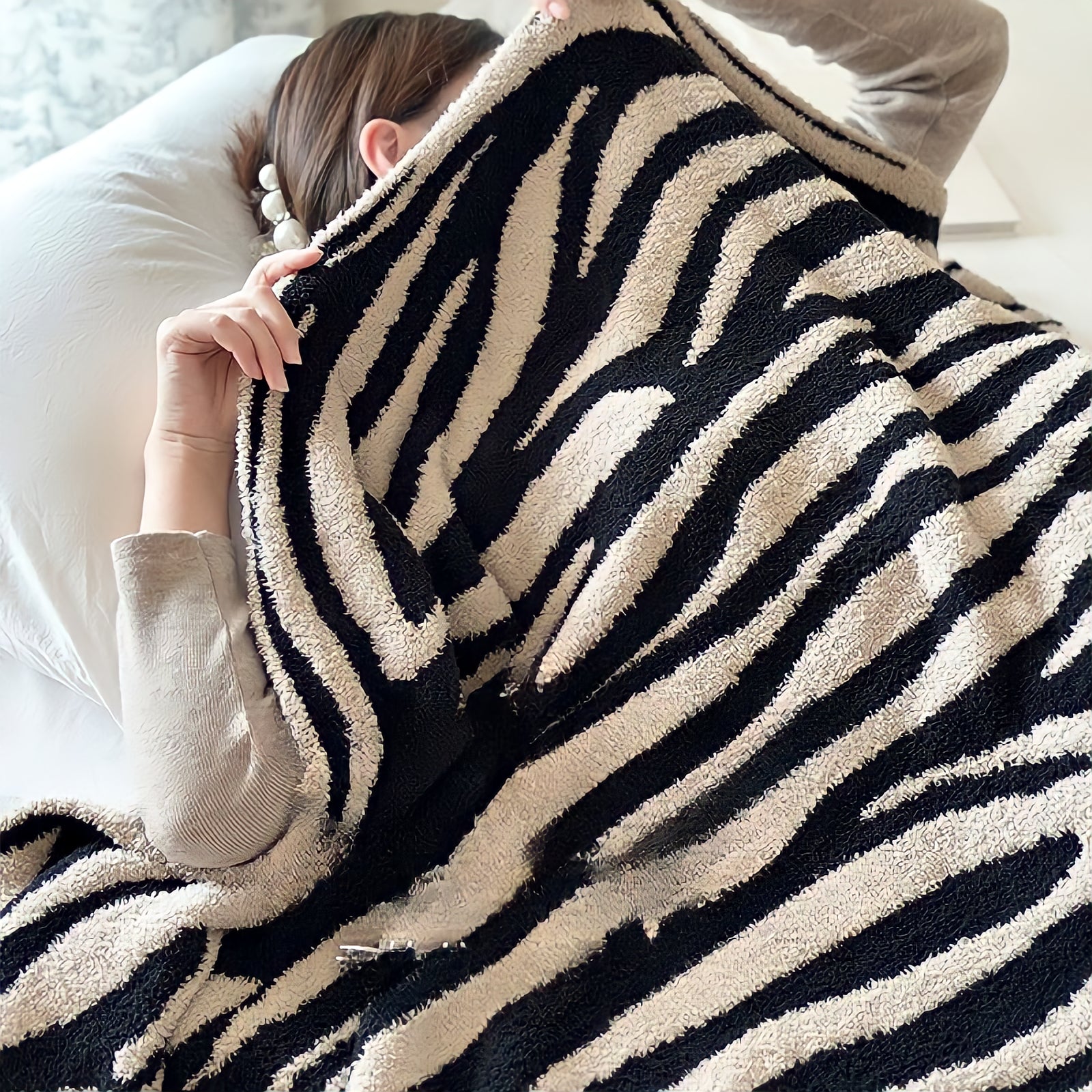 Zebra Pattern Blanket