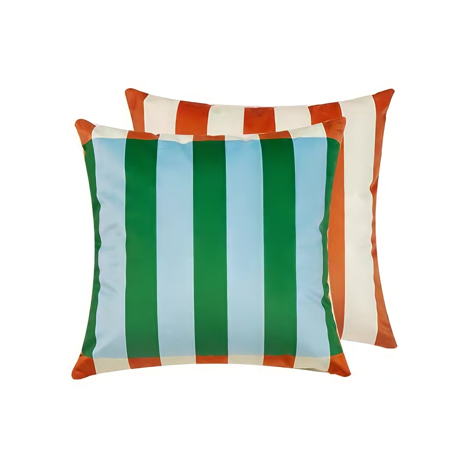 Multi-stripe colorful cushion