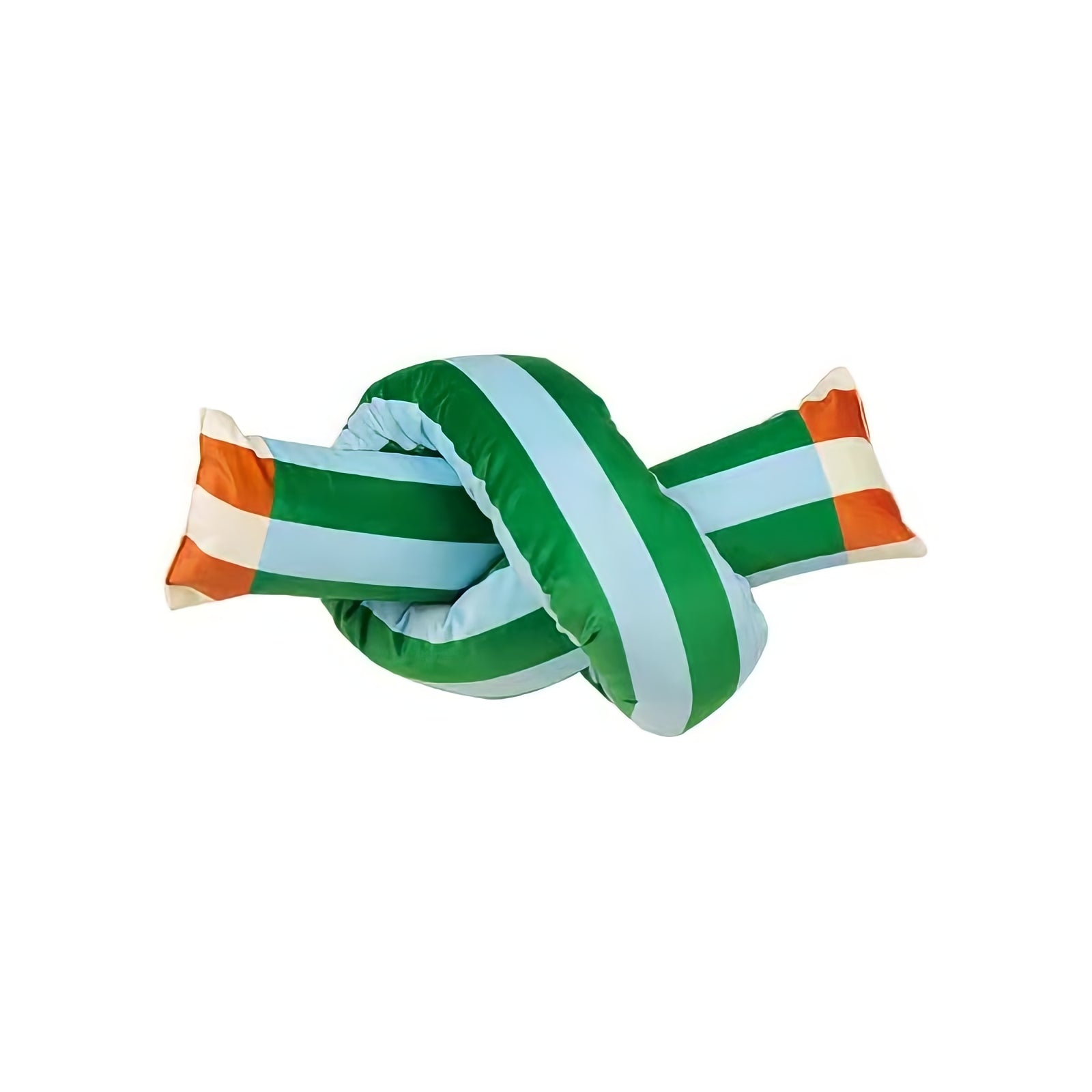 Multi-stripe colorful cushion