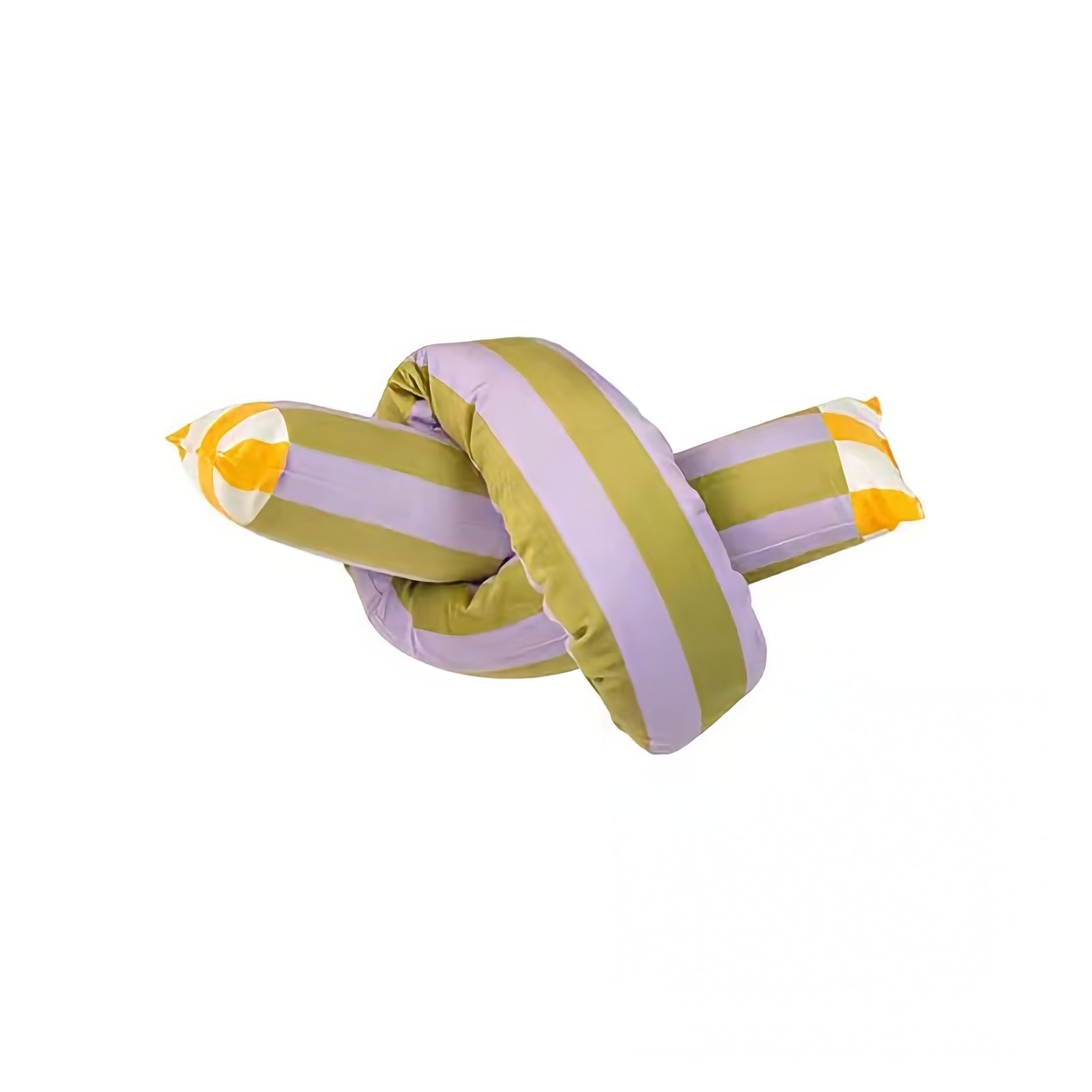 Multi-stripe colorful cushion