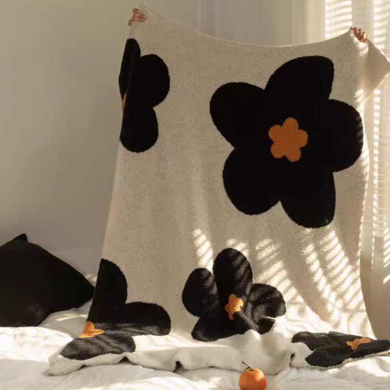 ビッグ花柄ブランケット – kocol