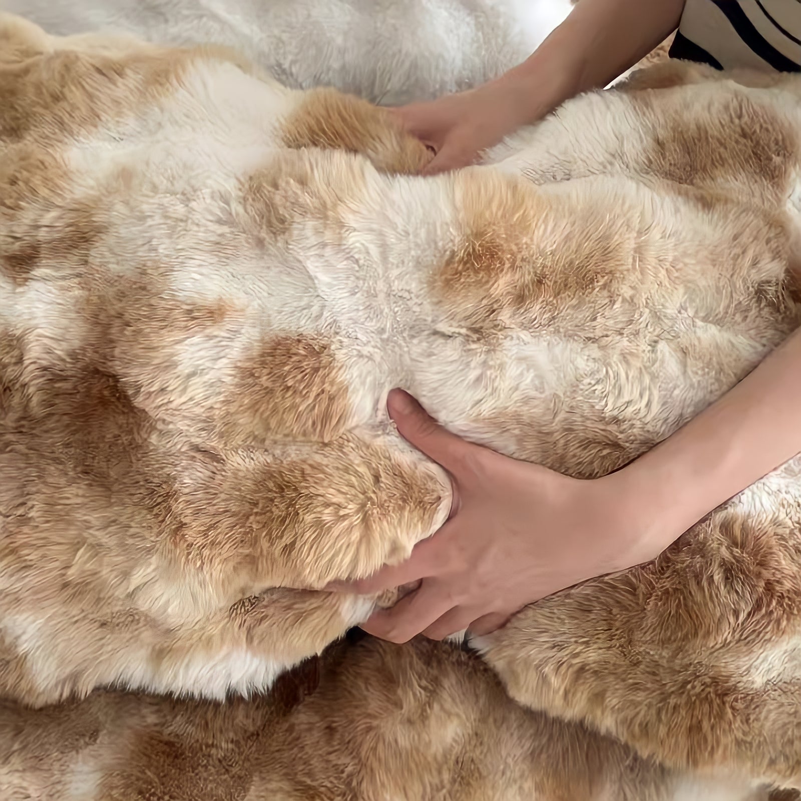ふわぽこブランケット 