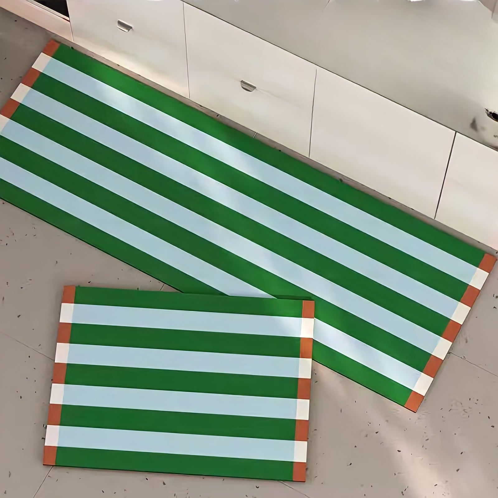 Easy Care Multi-Striped Kitchen Mat