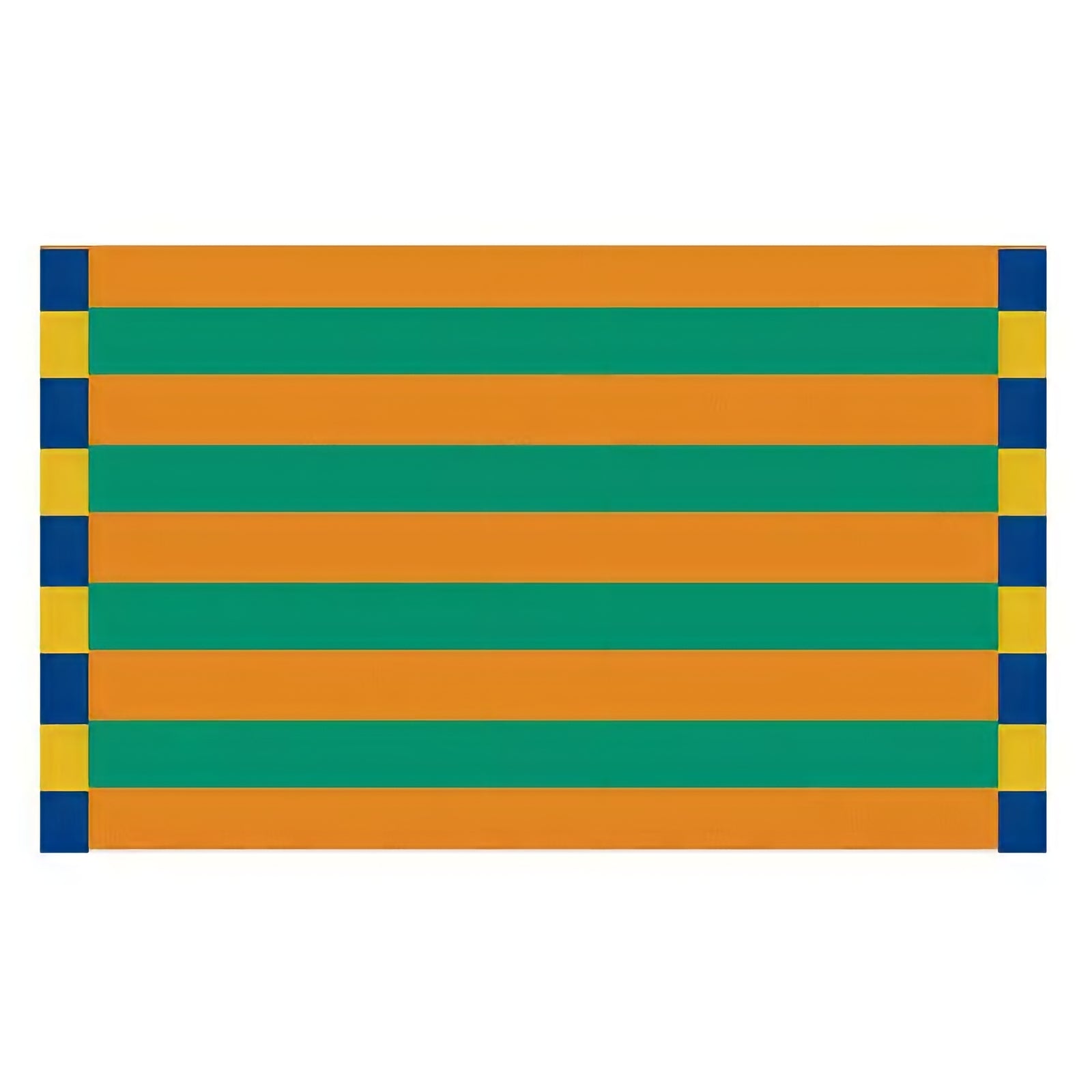 Easy Care Multi-Striped Kitchen Mat