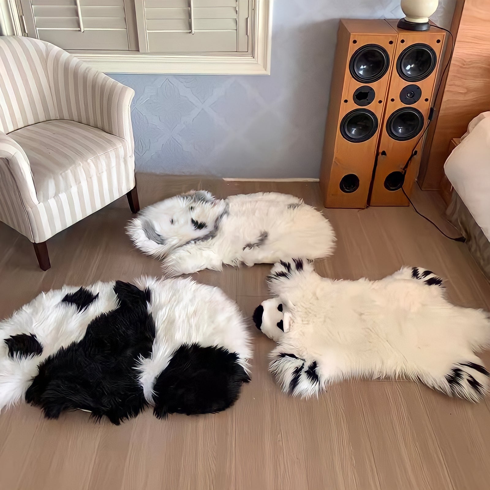 Fluffy Animal Mini Rug 