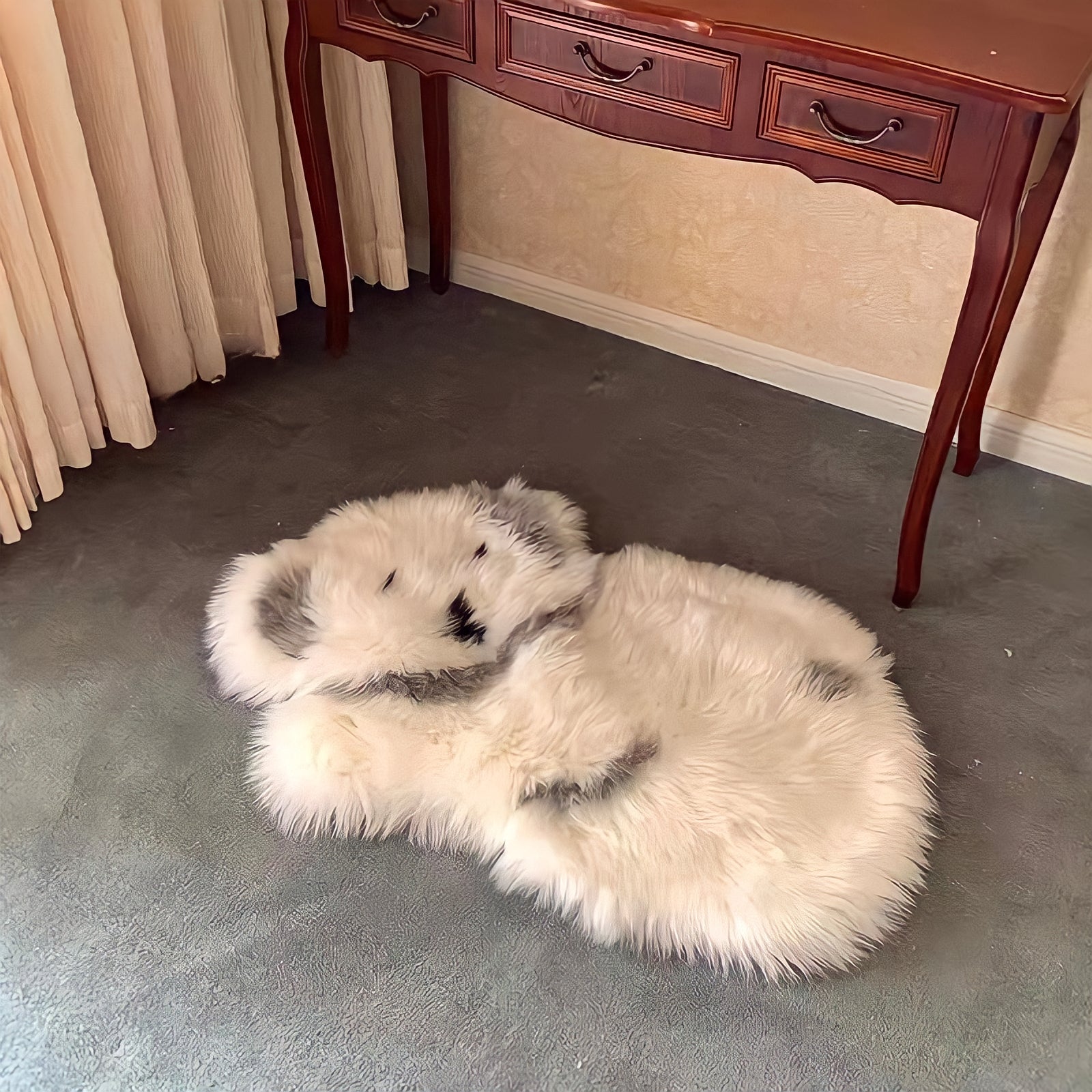 Fluffy Animal Mini Rug 