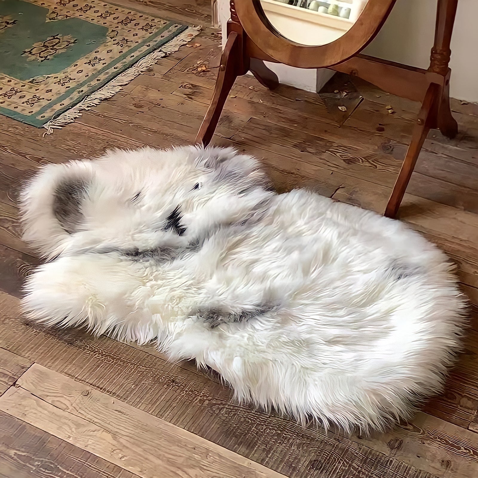 Fluffy Animal Mini Rug 