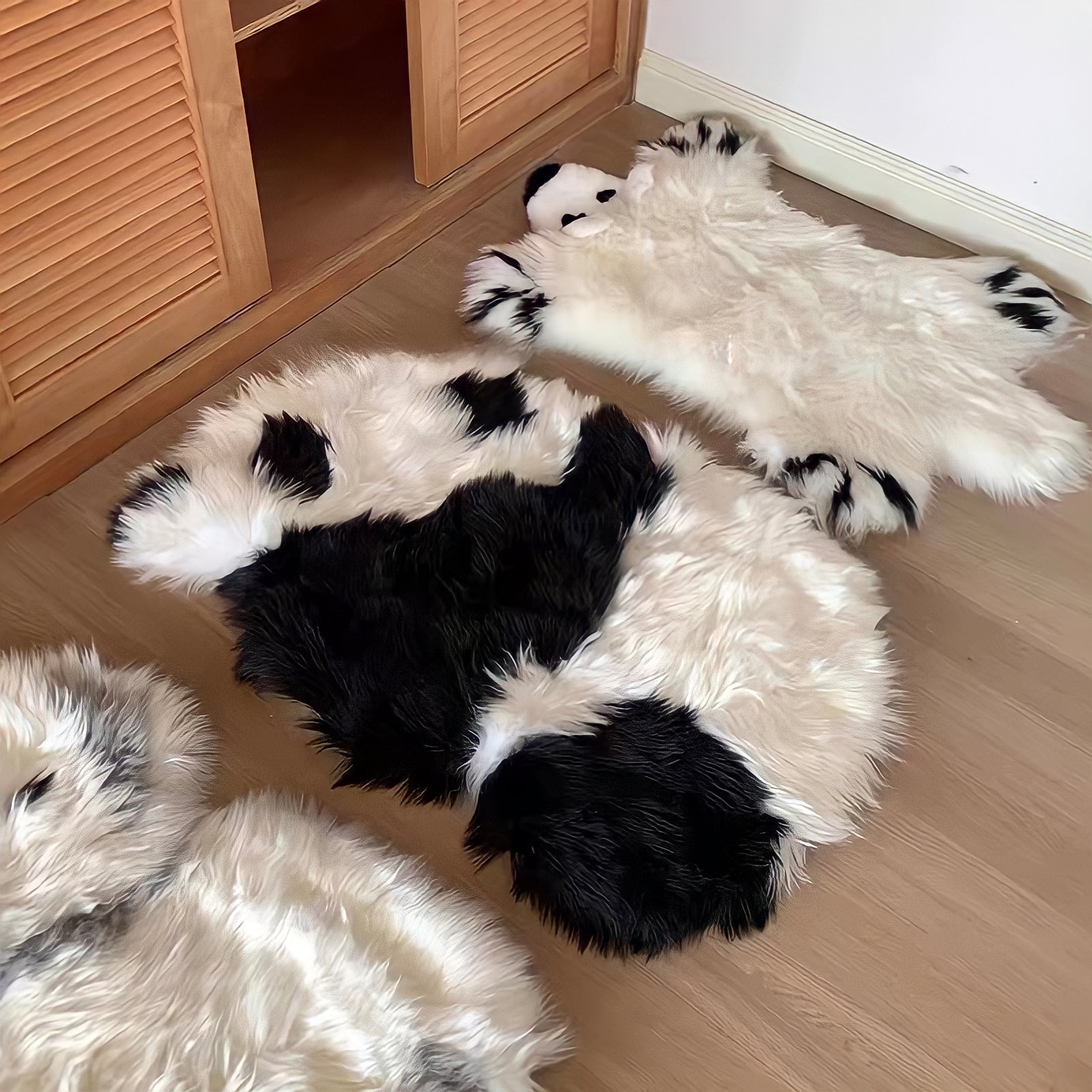 Fluffy Animal Mini Rug 