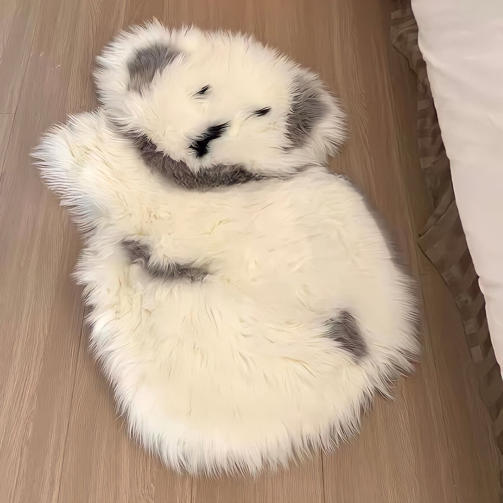 Fluffy Animal Mini Rug 