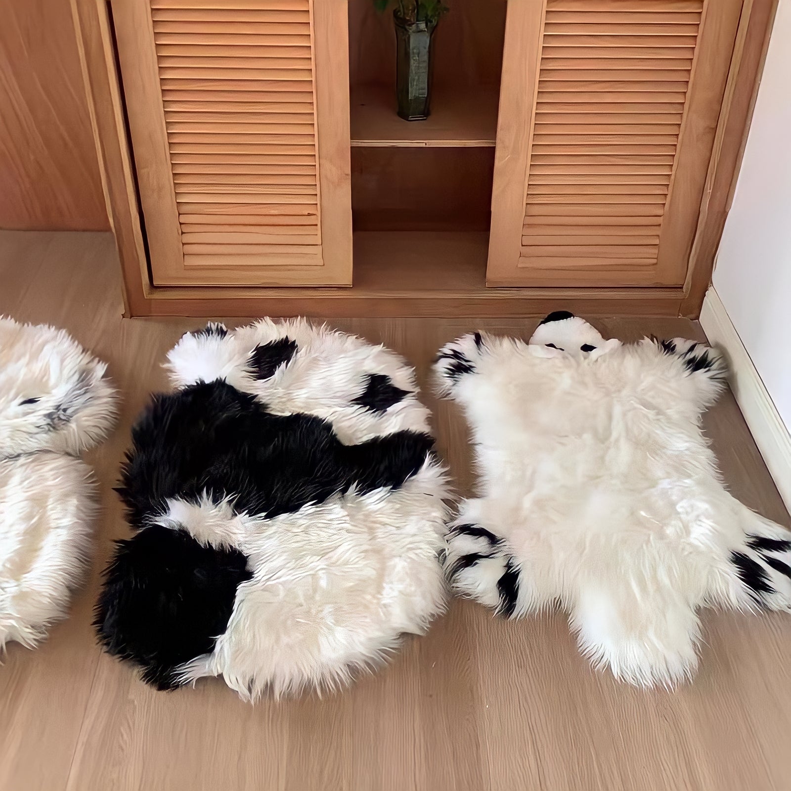 Fluffy Animal Mini Rug 