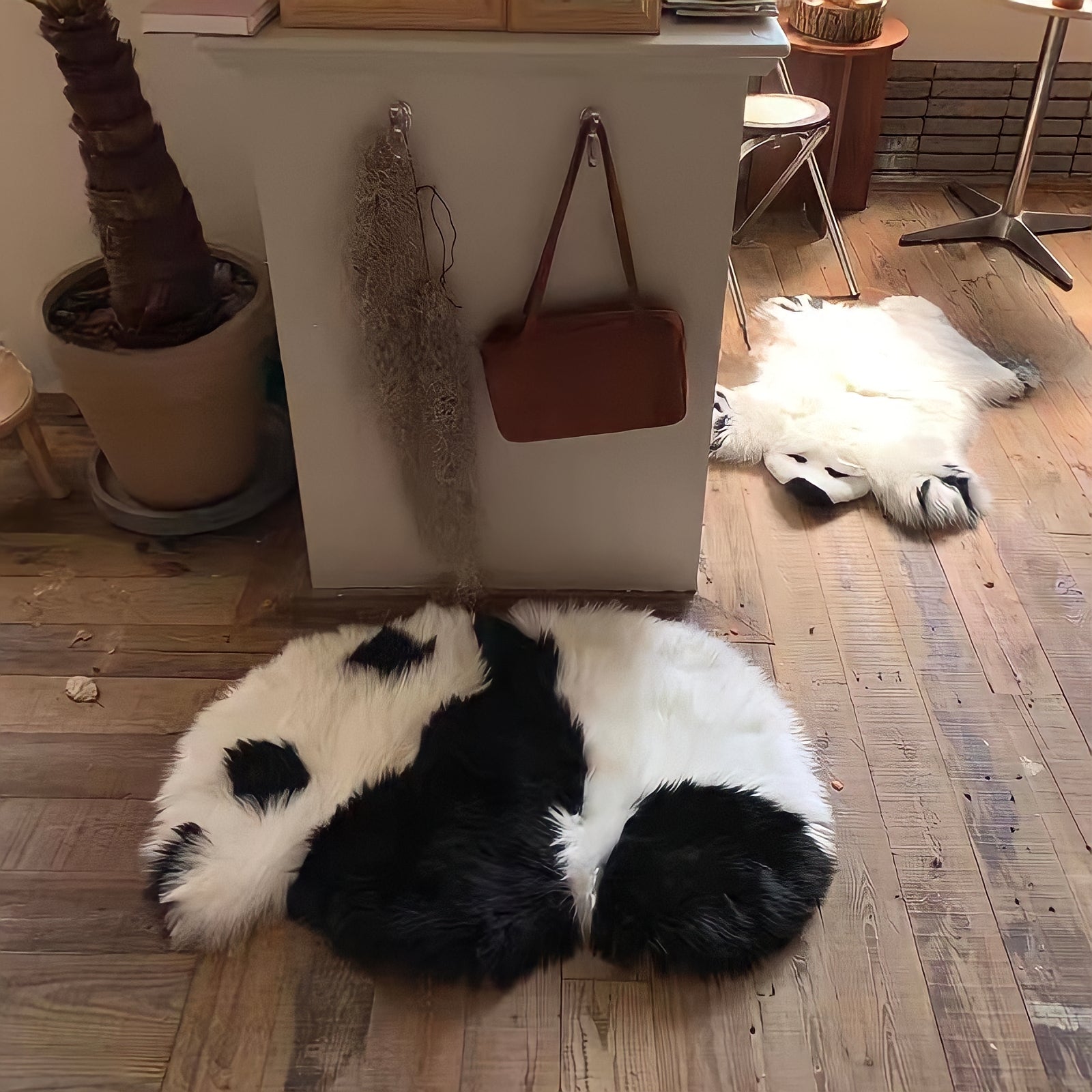 Fluffy Animal Mini Rug 