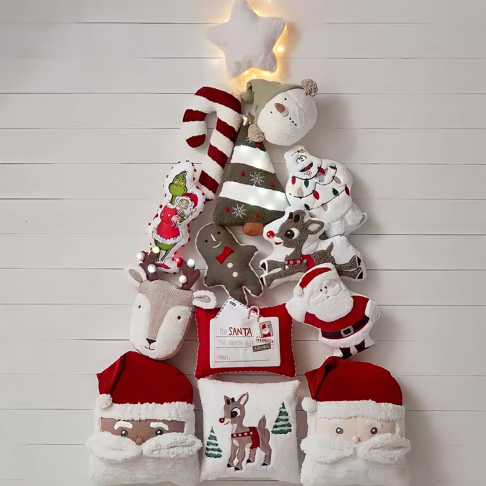 クリスマスアイテムクッション