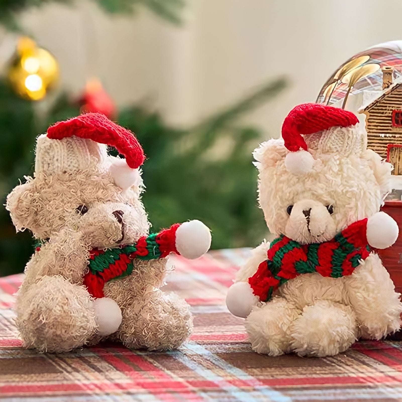 クリスマステディベアキーホルダー