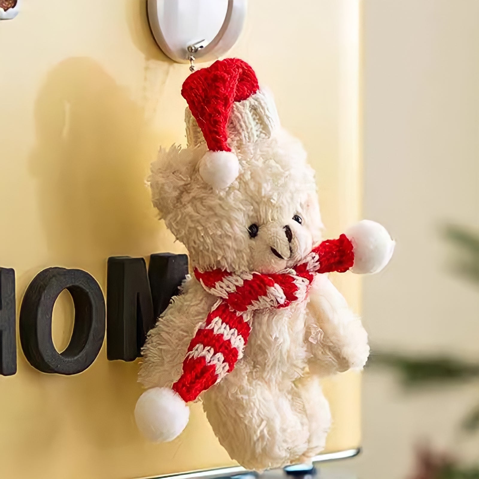 クリスマステディベアキーホルダー