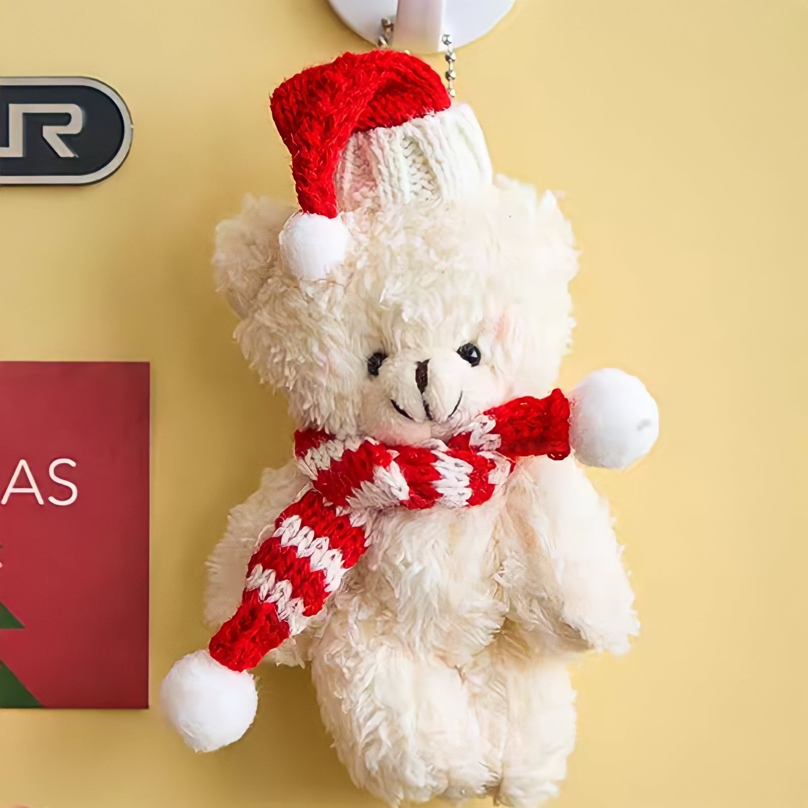 クリスマステディベアキーホルダー