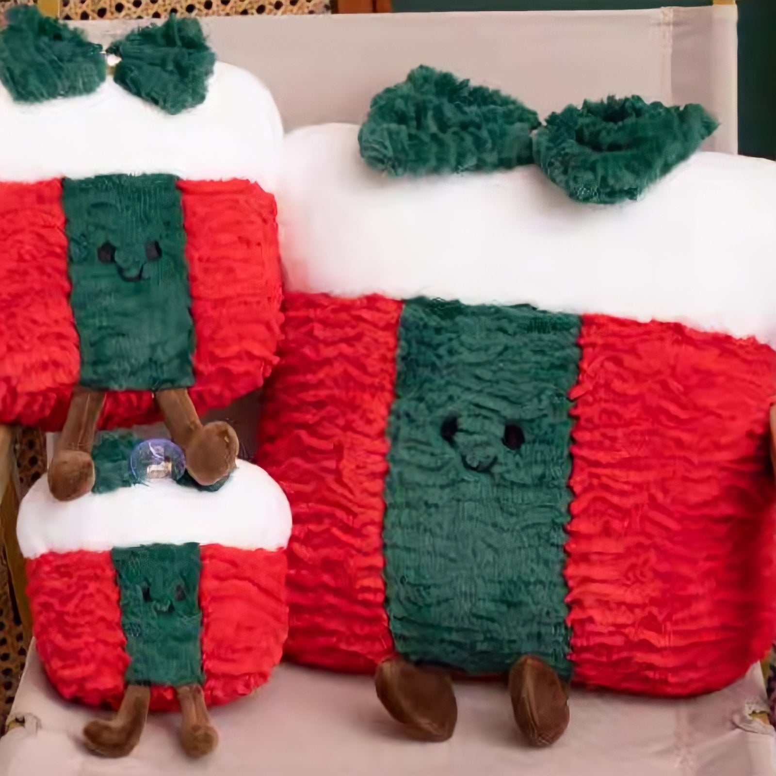 クリスマスデザインソフトトイクッション