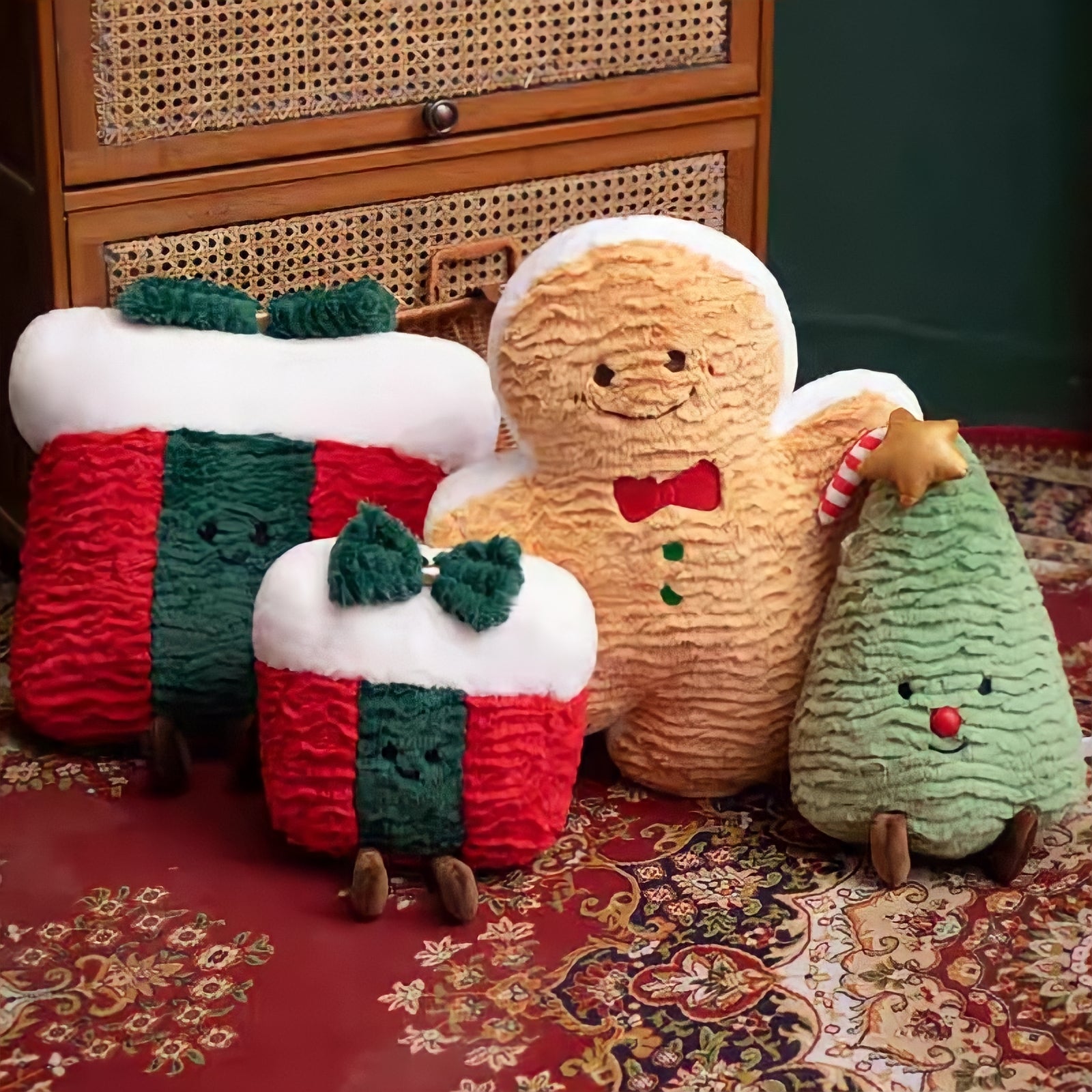 クリスマスデザインソフトトイクッション