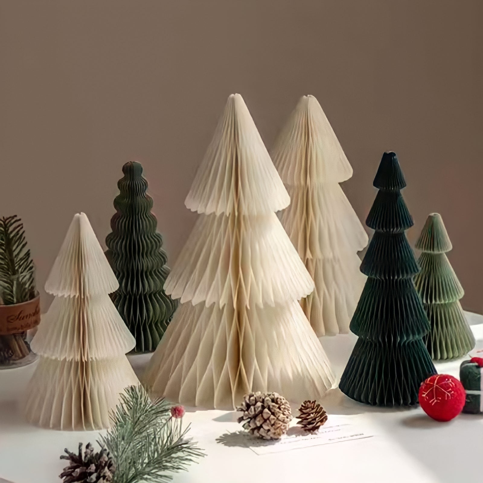 折り紙立体クリスマスツリー