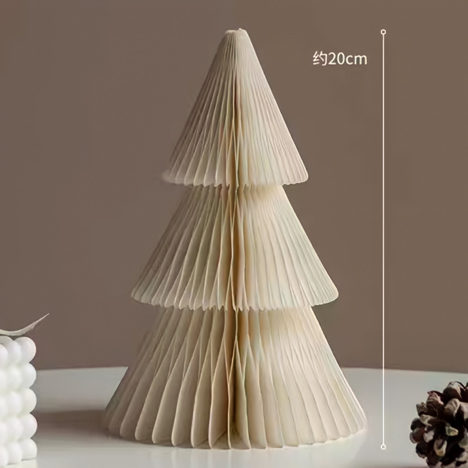 折り紙立体クリスマスツリー