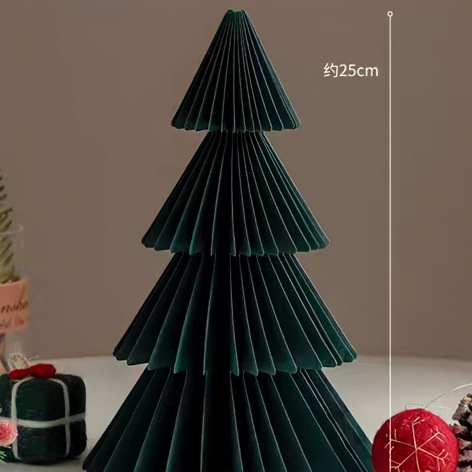 折り紙立体クリスマスツリー