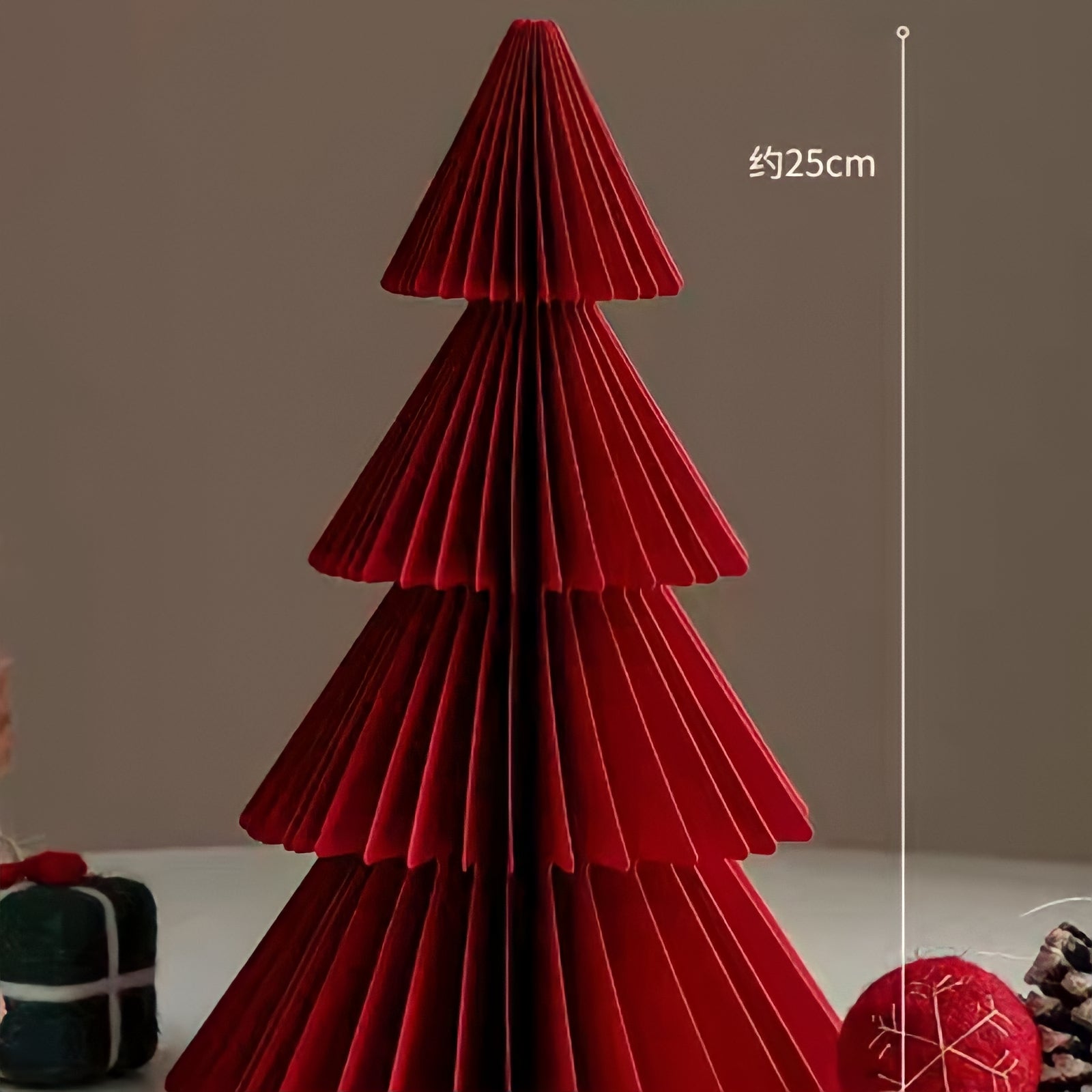 折り紙立体クリスマスツリー