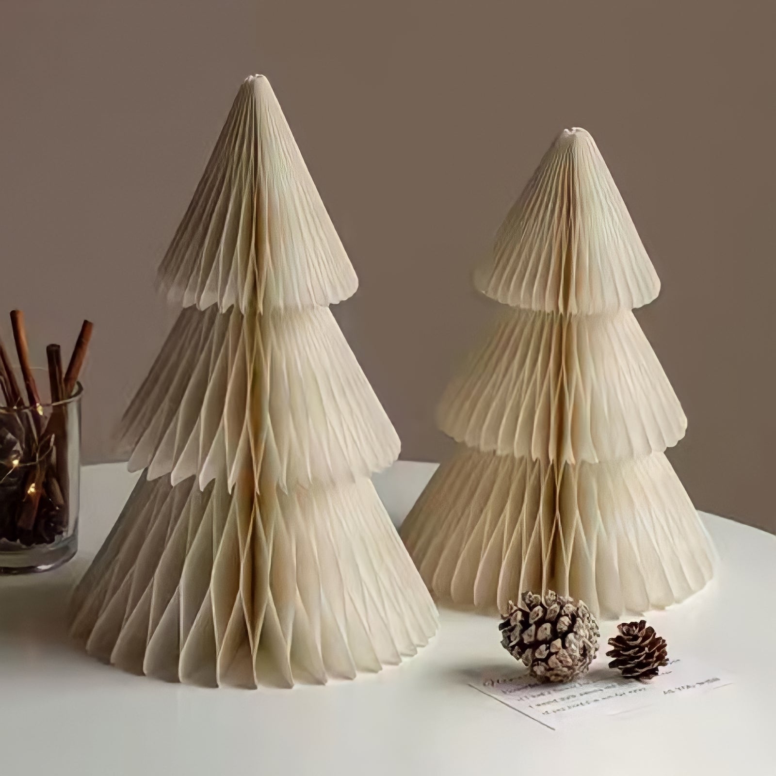 折り紙立体クリスマスツリー