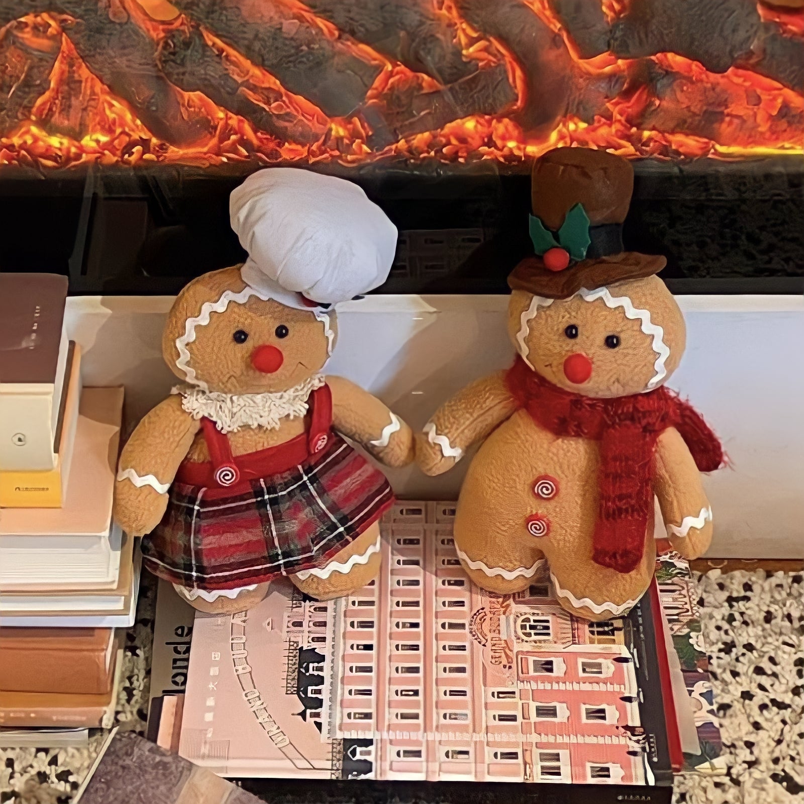 ジンジャーブレッドマンソフトトイ