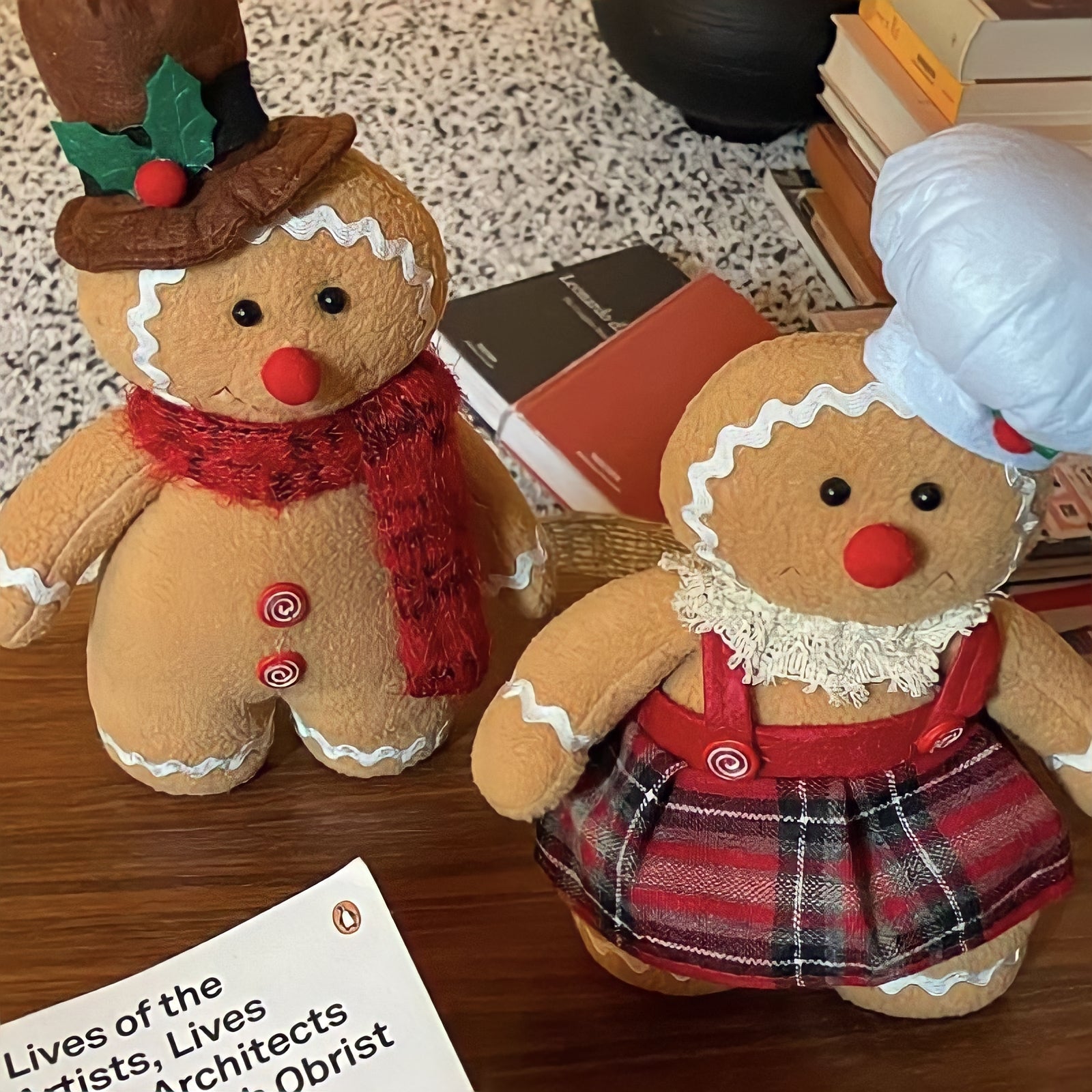 ジンジャーブレッドマンソフトトイ