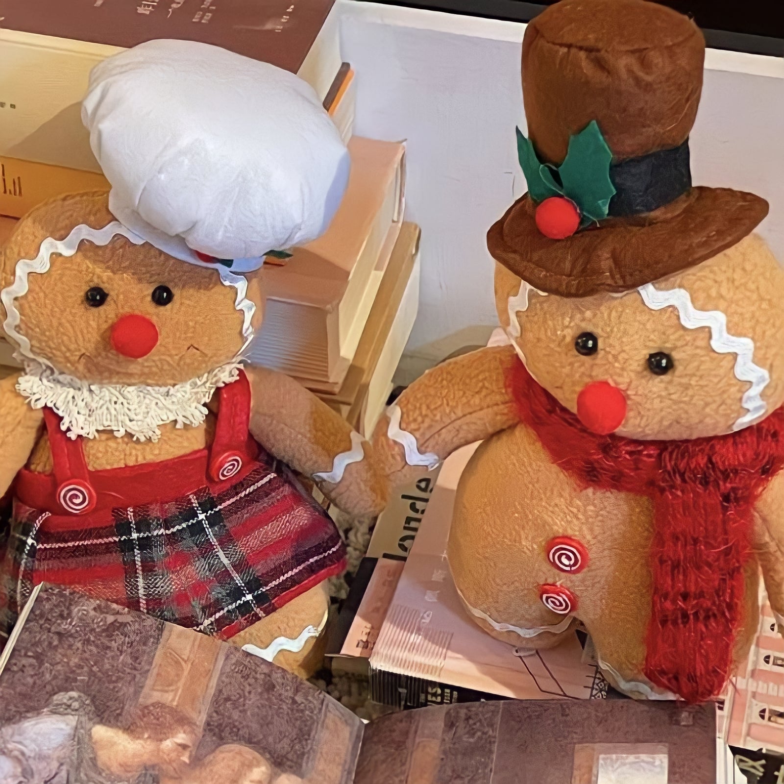 ジンジャーブレッドマンソフトトイ