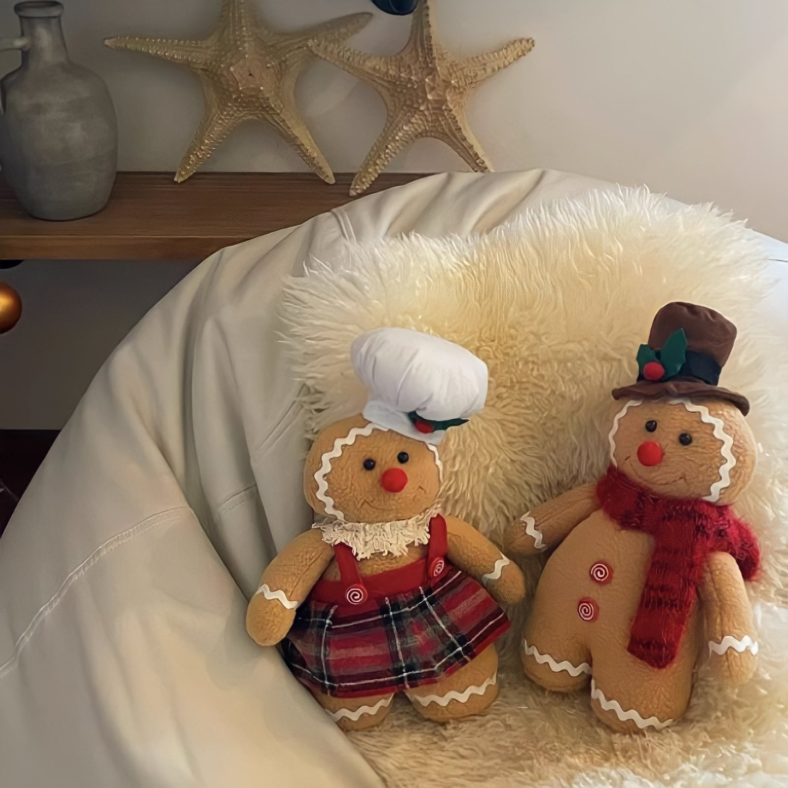 ジンジャーブレッドマンソフトトイ