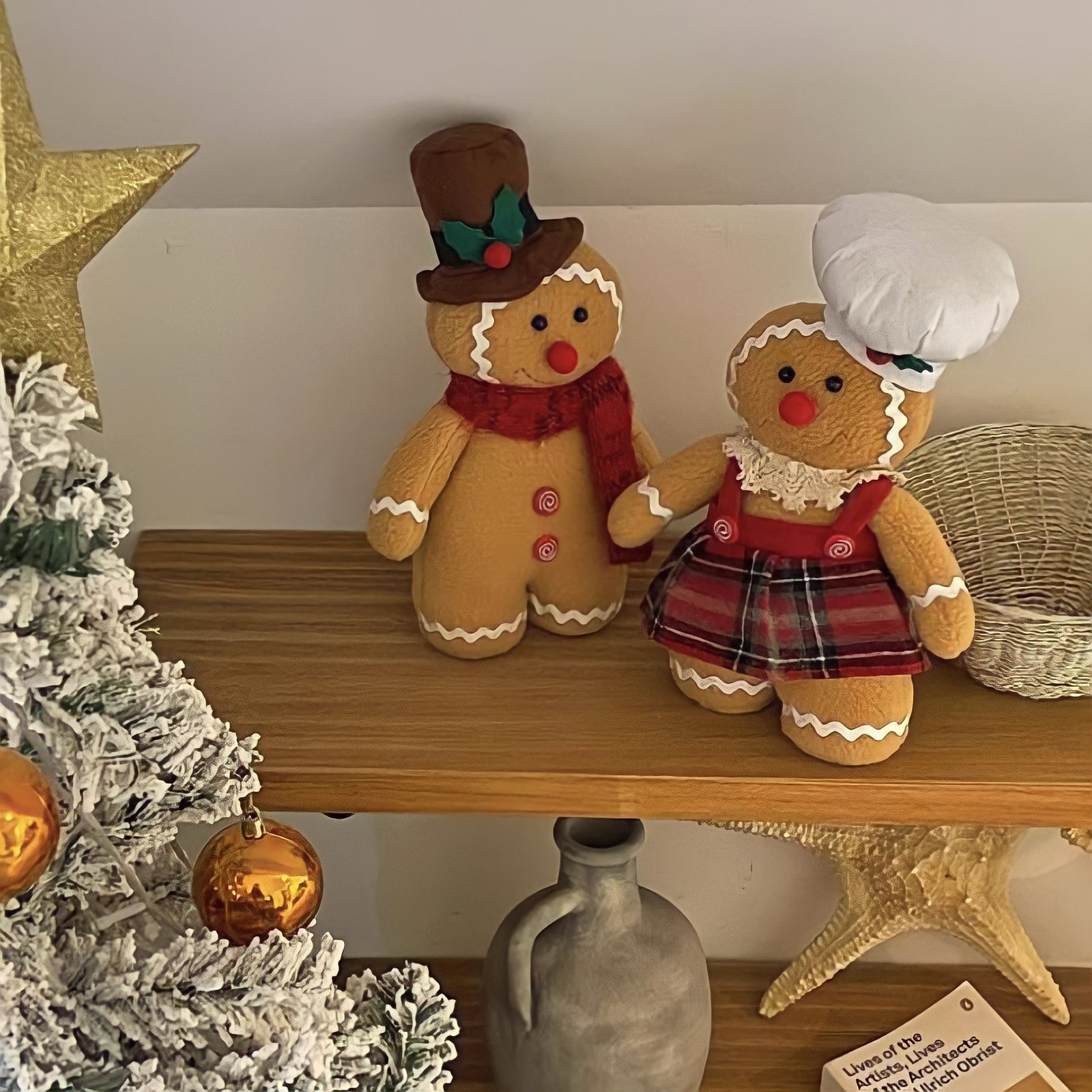 ジンジャーブレッドマンソフトトイ