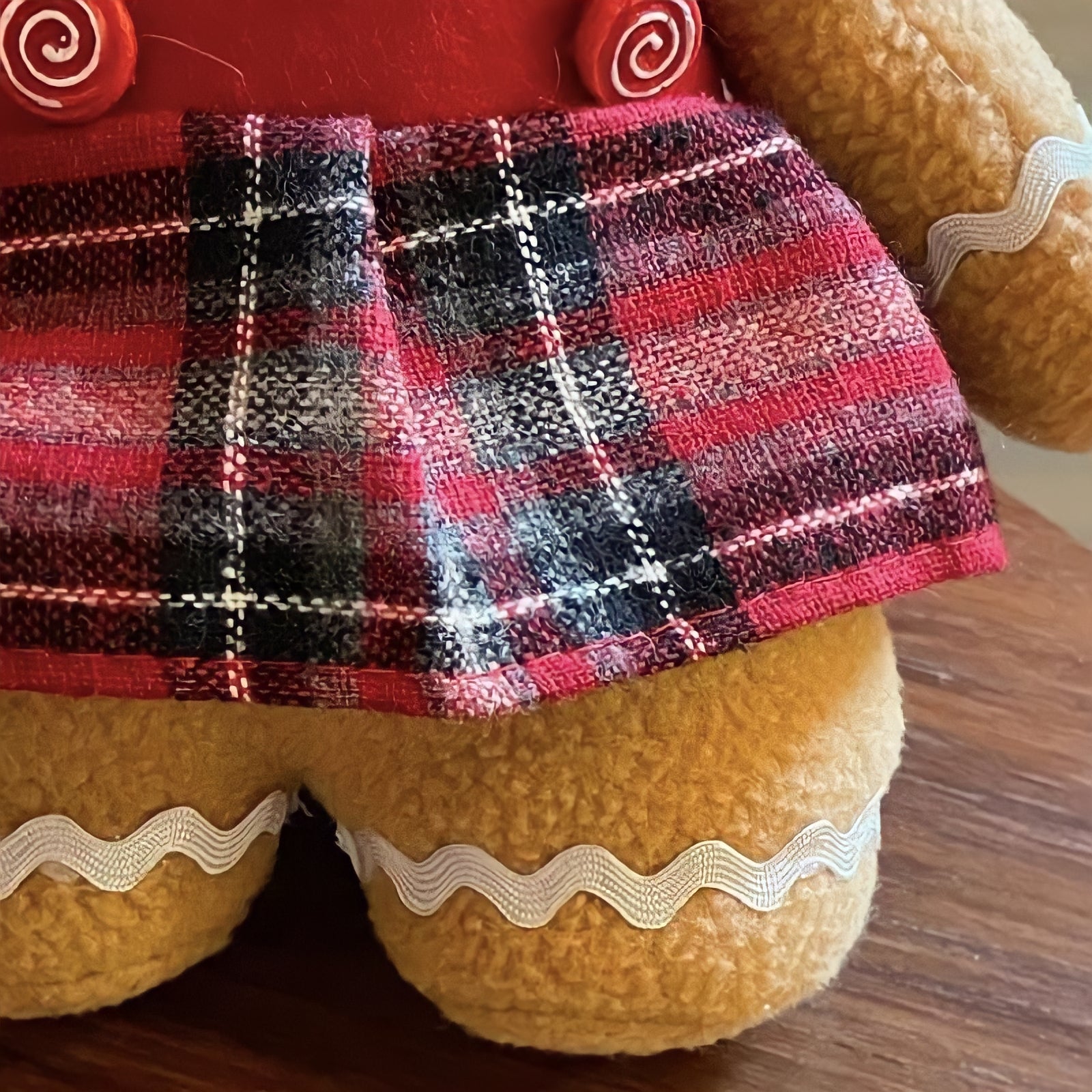 ジンジャーブレッドマンソフトトイ