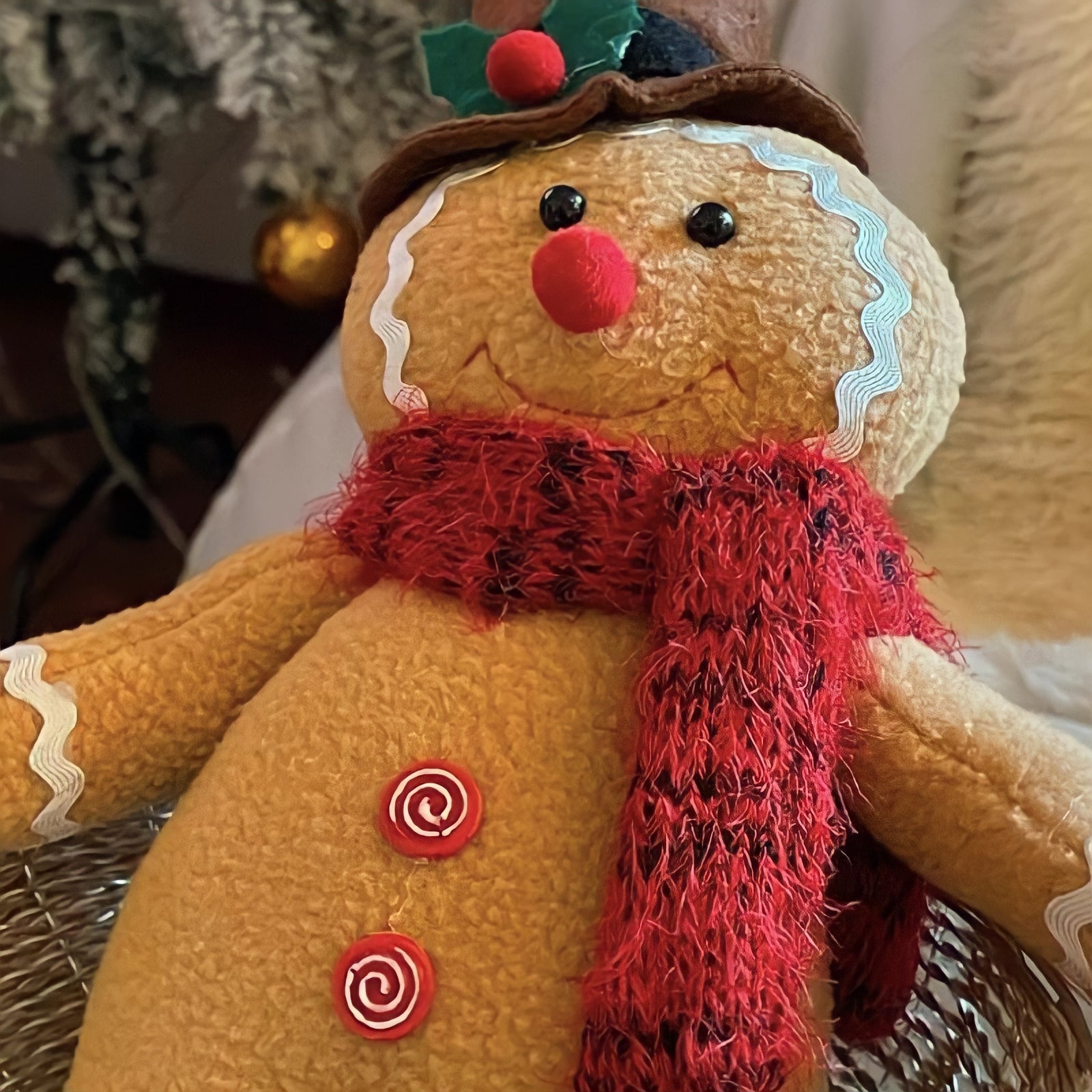 ジンジャーブレッドマンソフトトイ