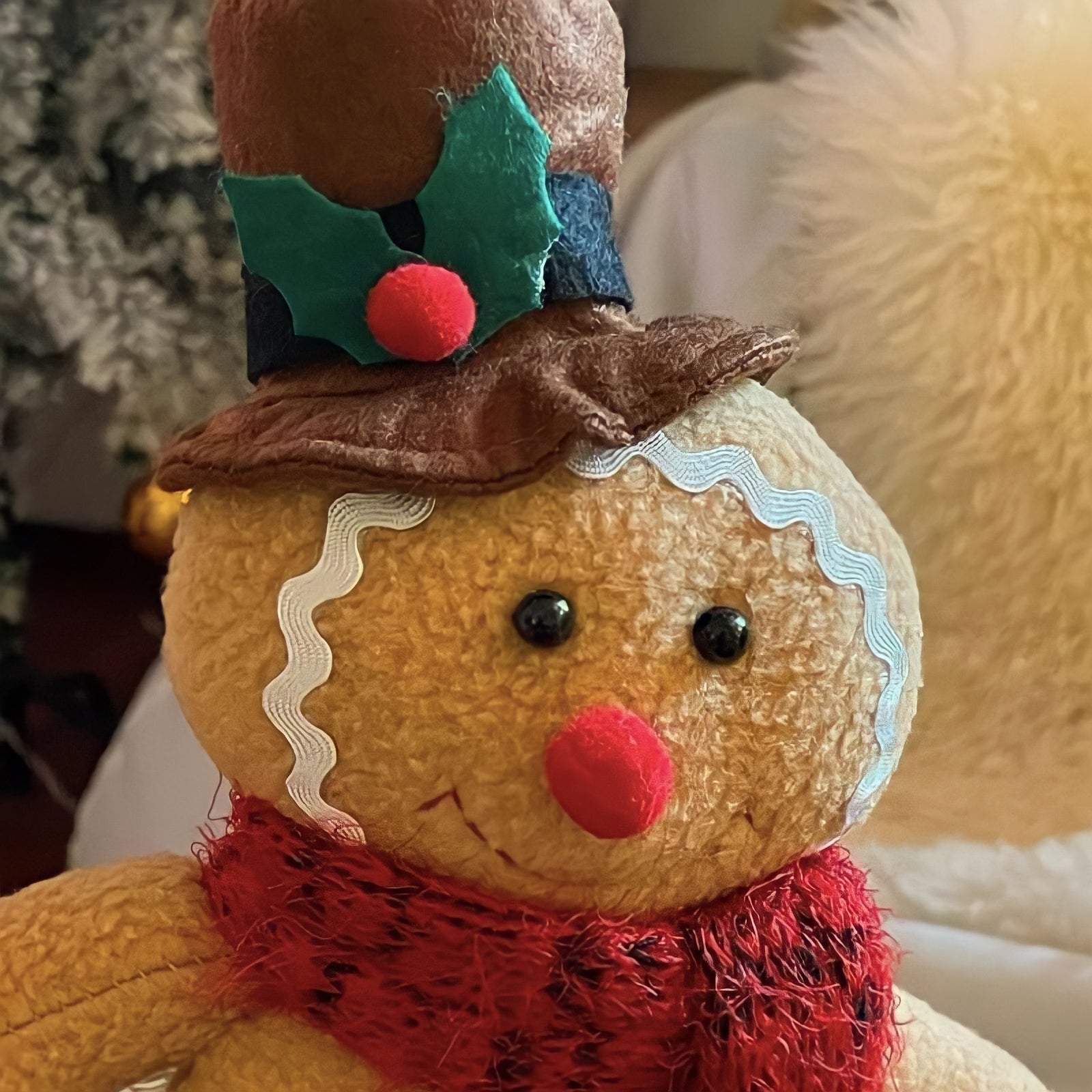 ジンジャーブレッドマンソフトトイ