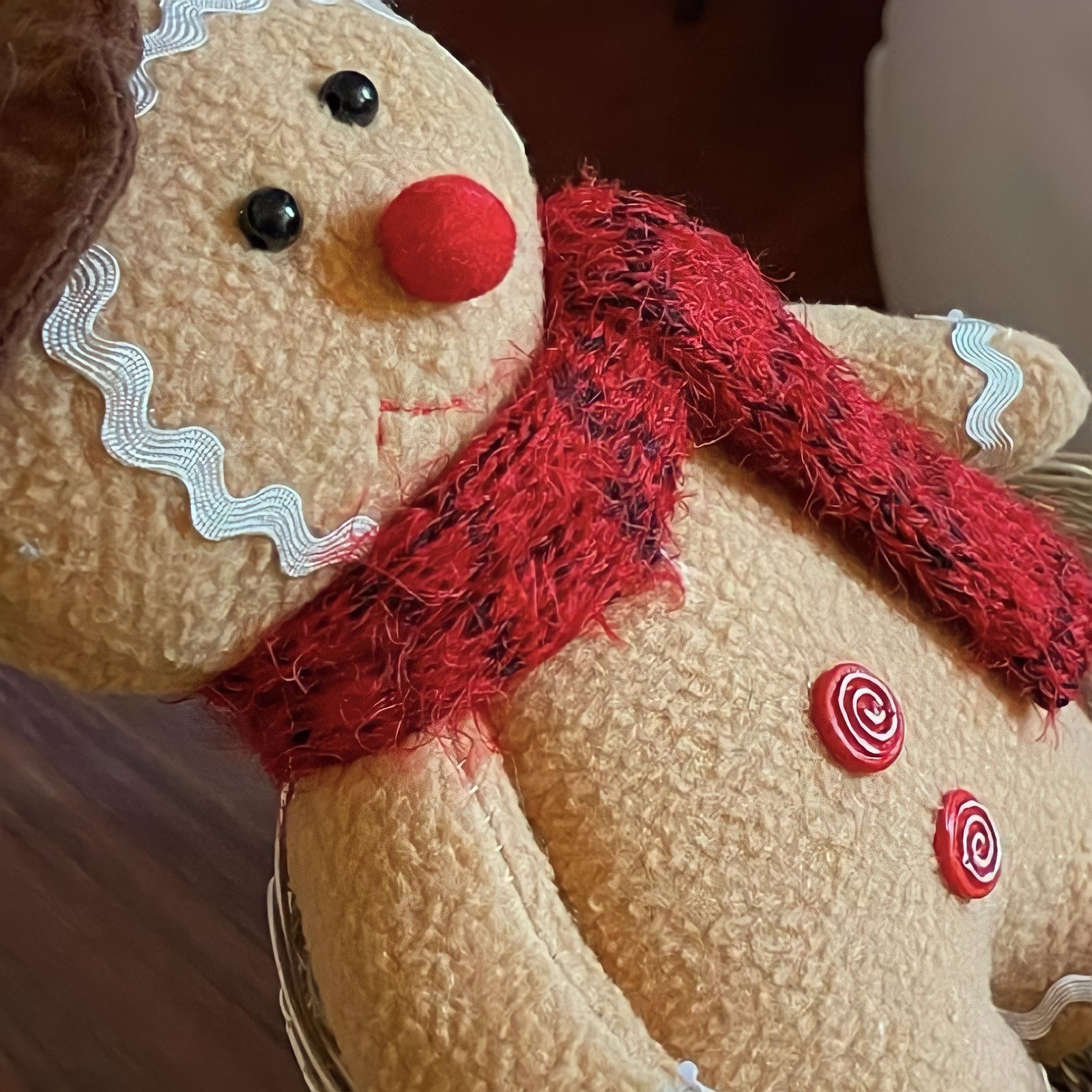 ジンジャーブレッドマンソフトトイ