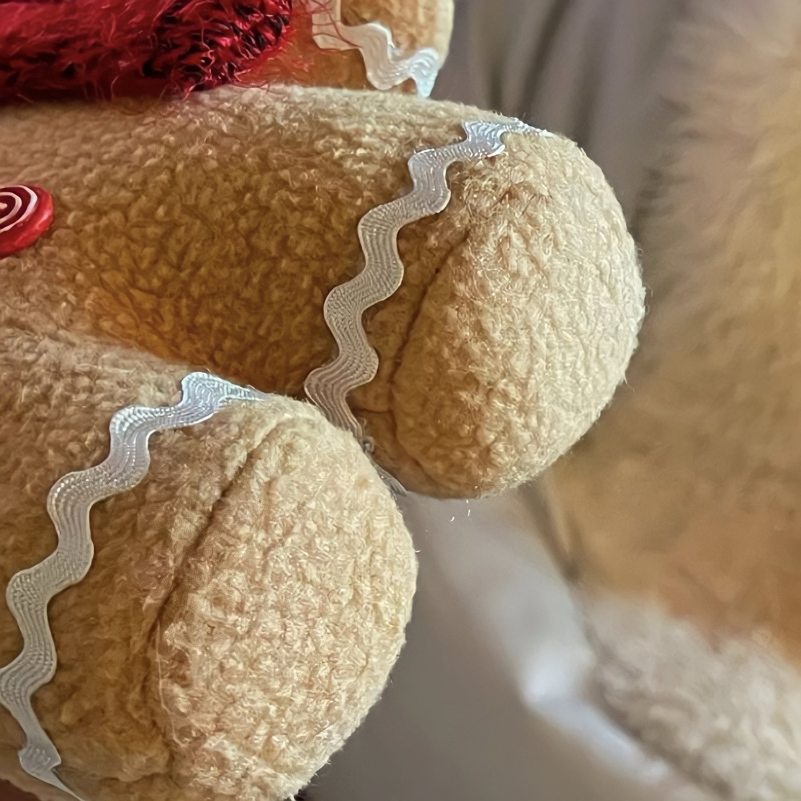 ジンジャーブレッドマンソフトトイ