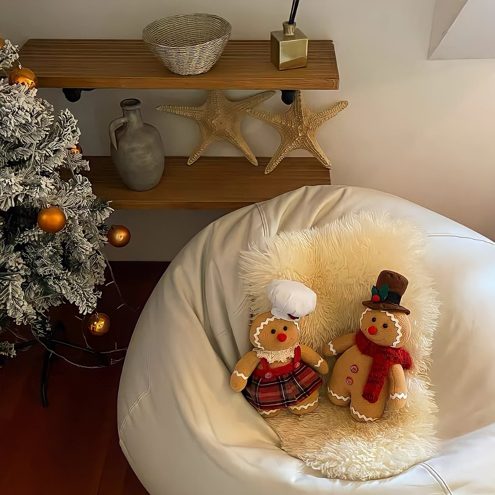 ジンジャーブレッドマンソフトトイ