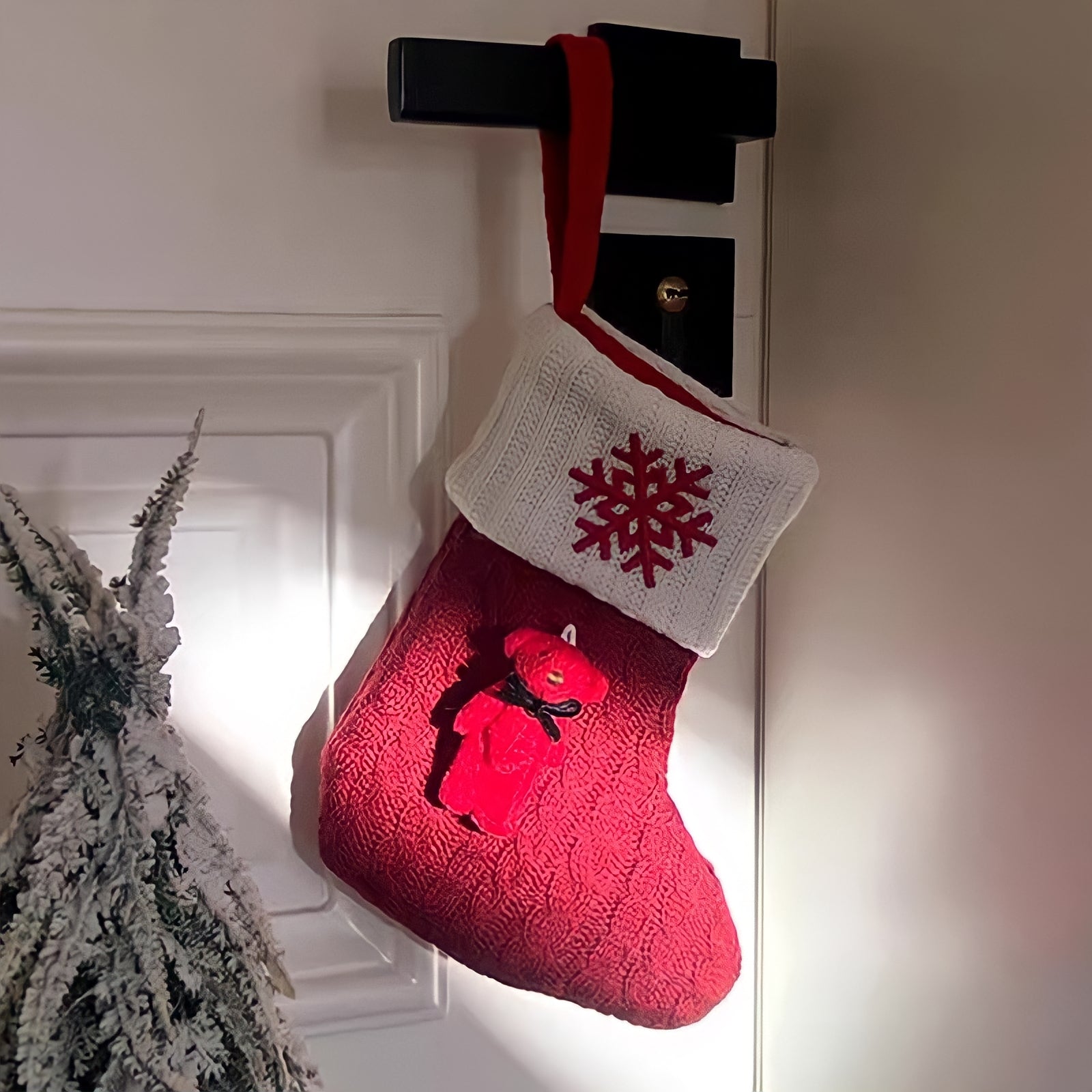 テディベアクリスマスソックス