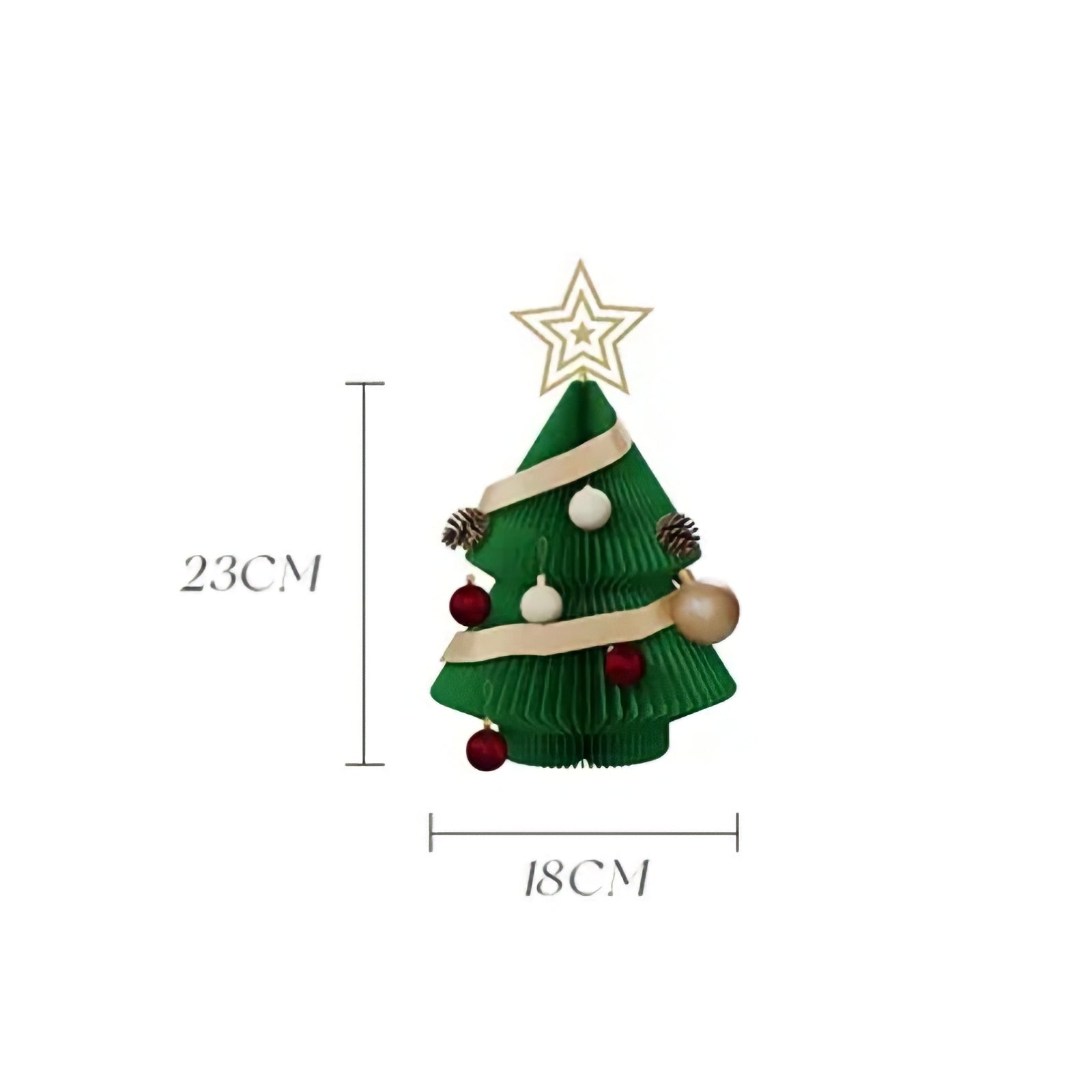 立体ペーパービッグクリスマスツリー