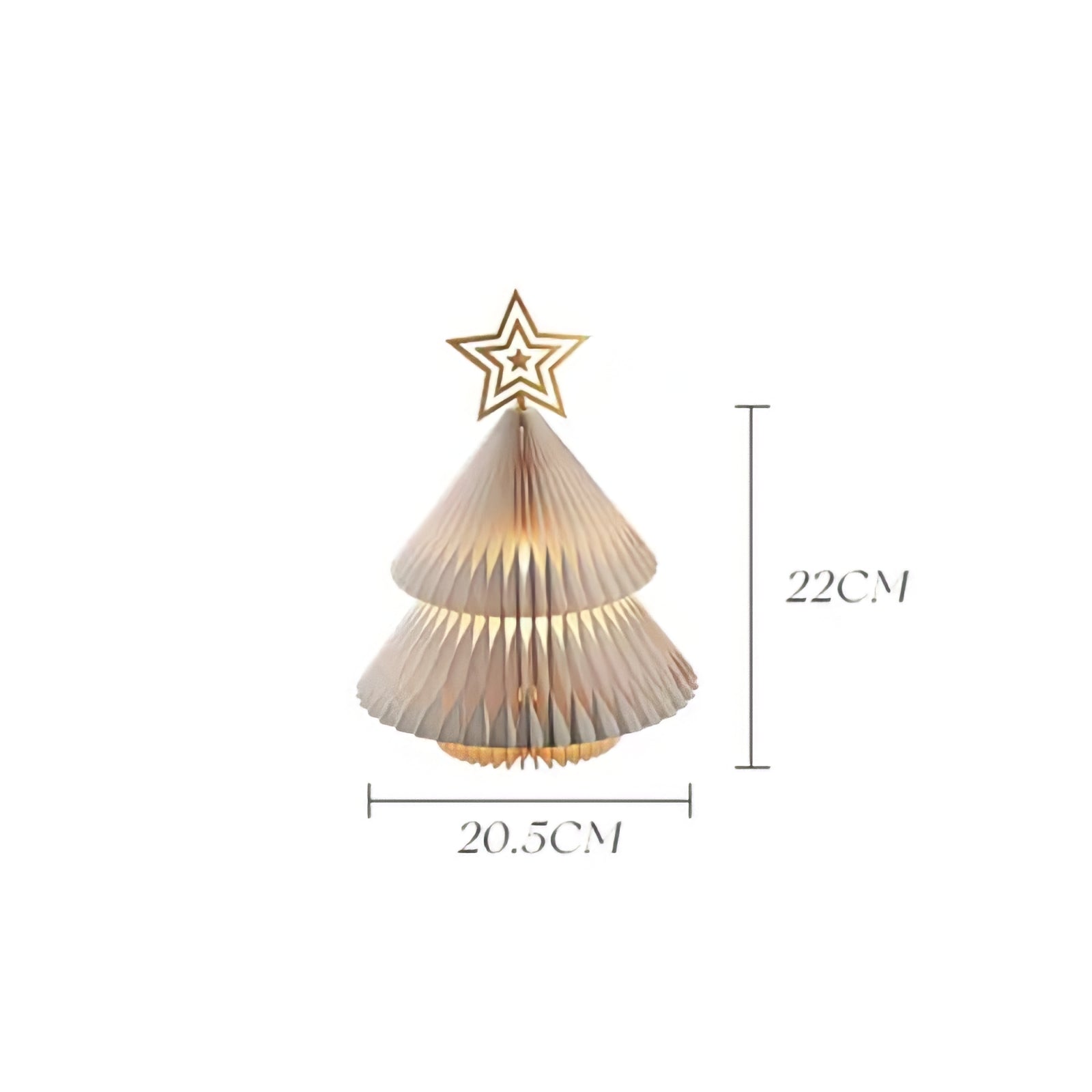 立体ペーパービッグクリスマスツリー