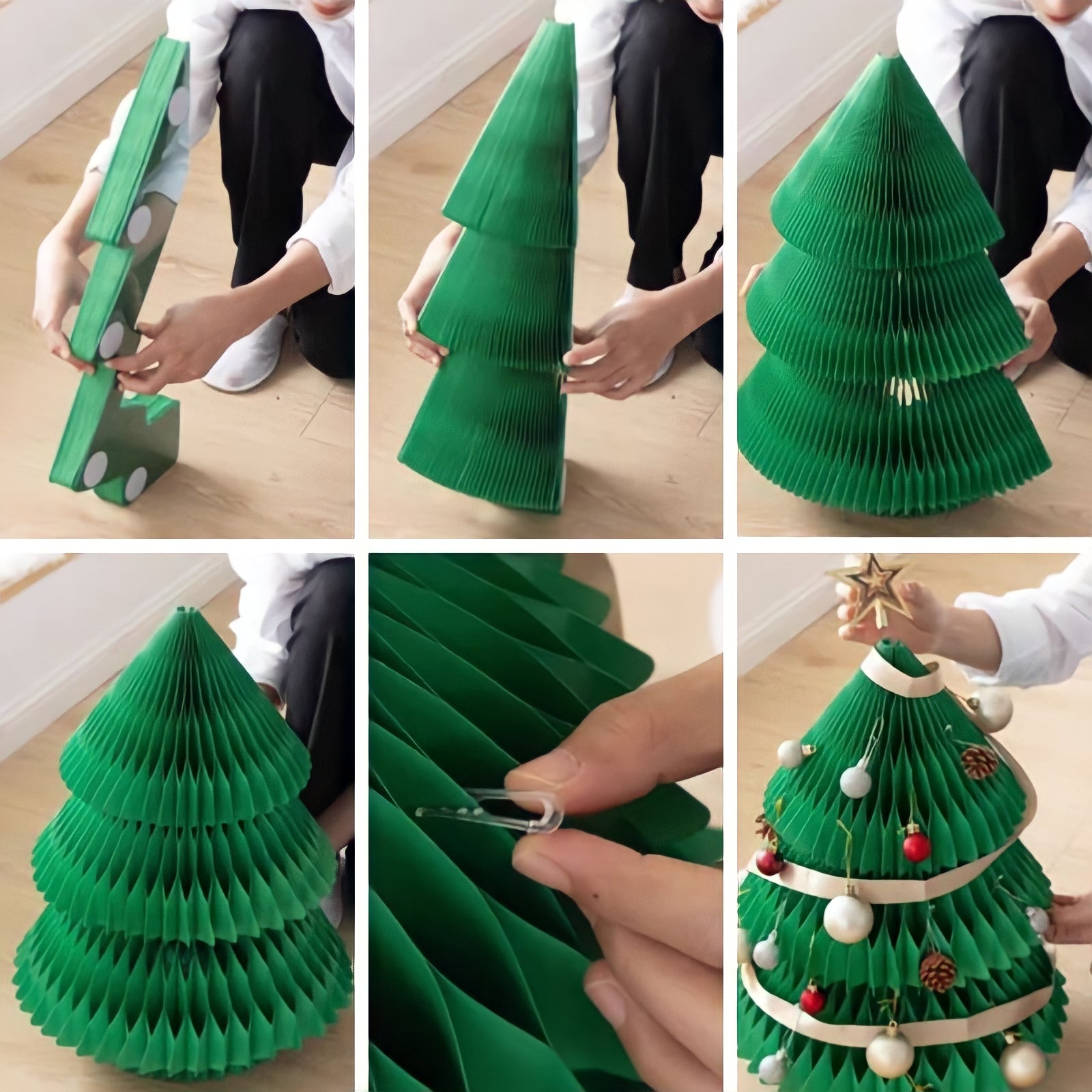 立体ペーパービッグクリスマスツリー