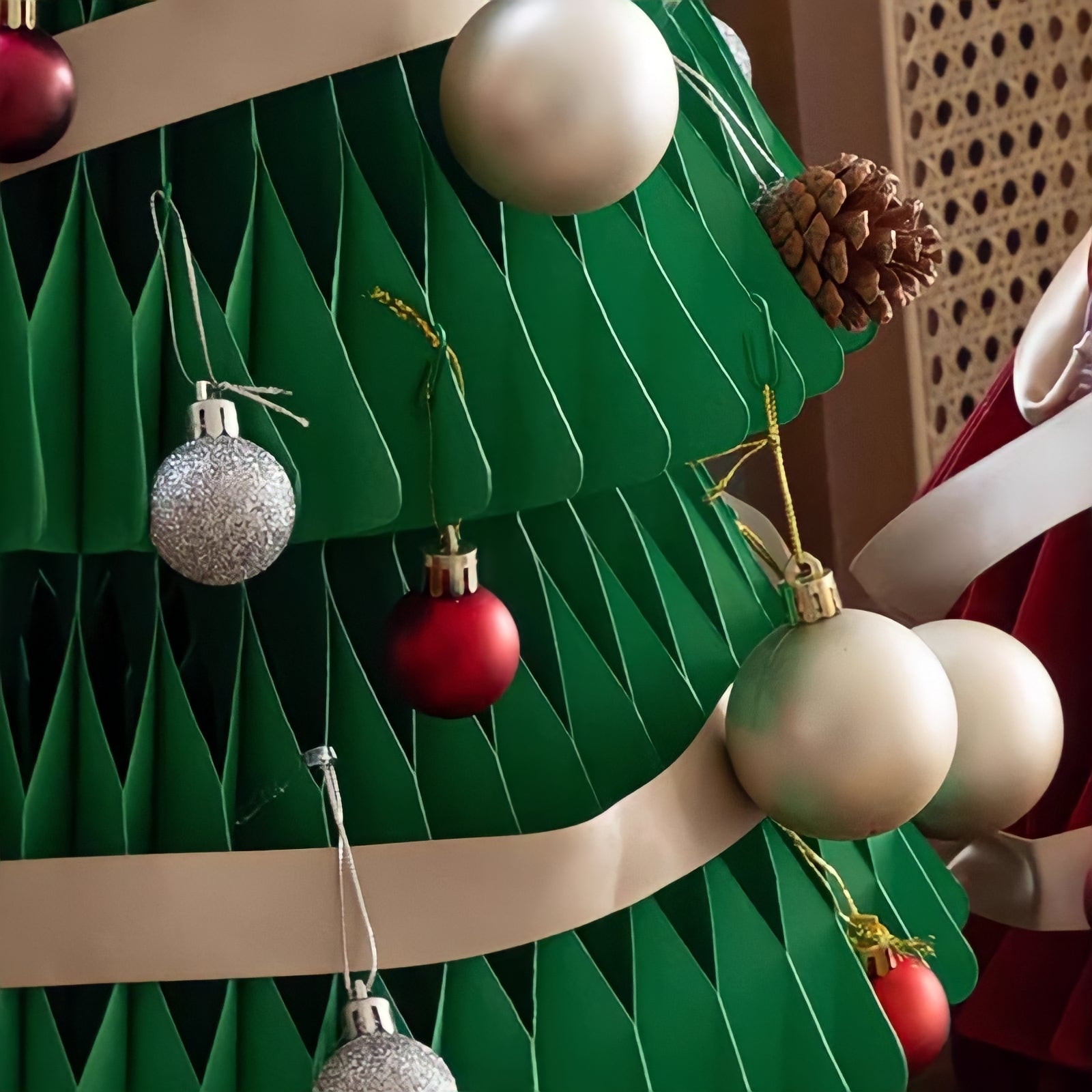 立体ペーパービッグクリスマスツリー