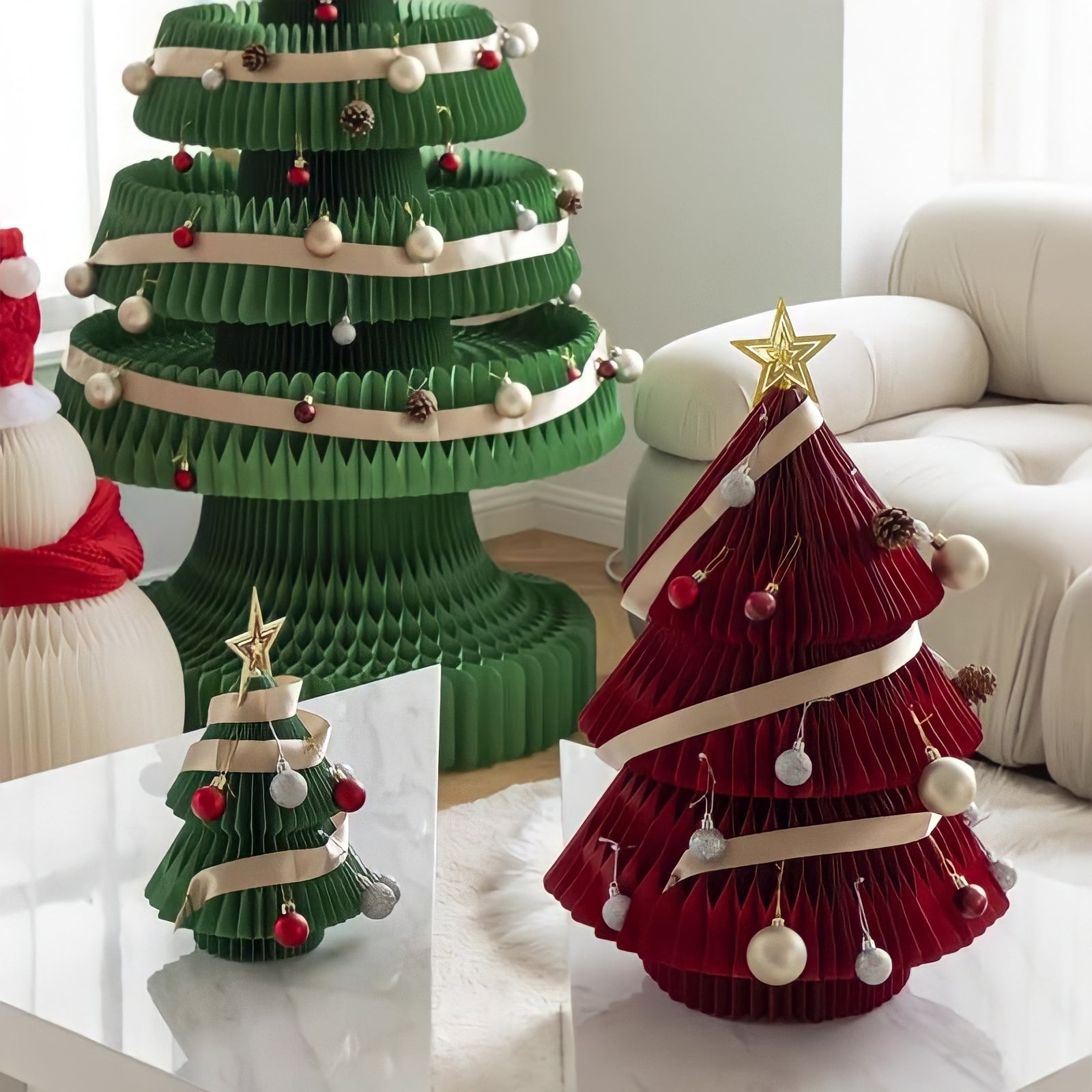 立体ペーパービッグクリスマスツリー