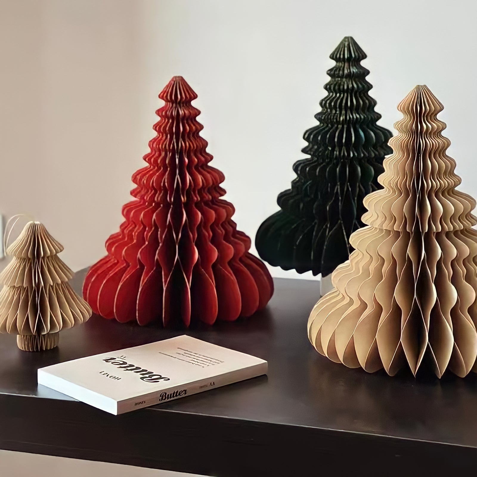 立体ペーパークリスマスツリー