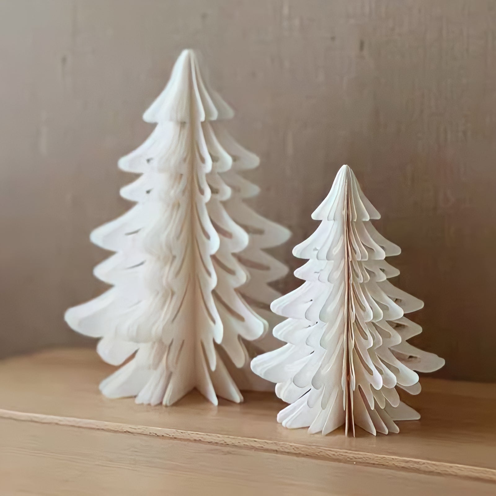 立体ペーパークリスマスツリー